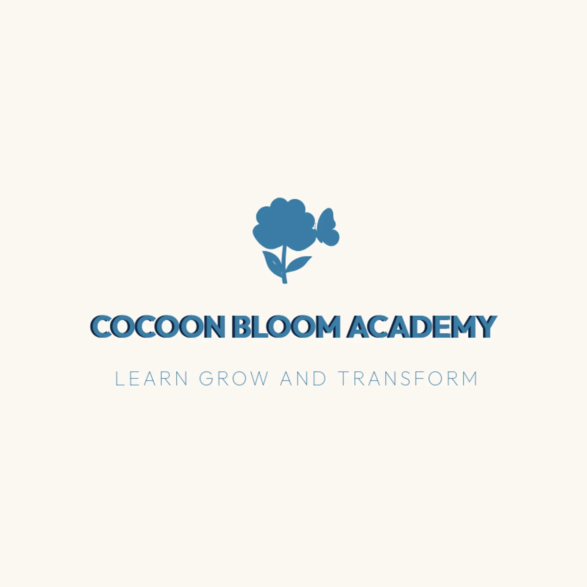 Cocoon Bloom Academy logo for butterfly