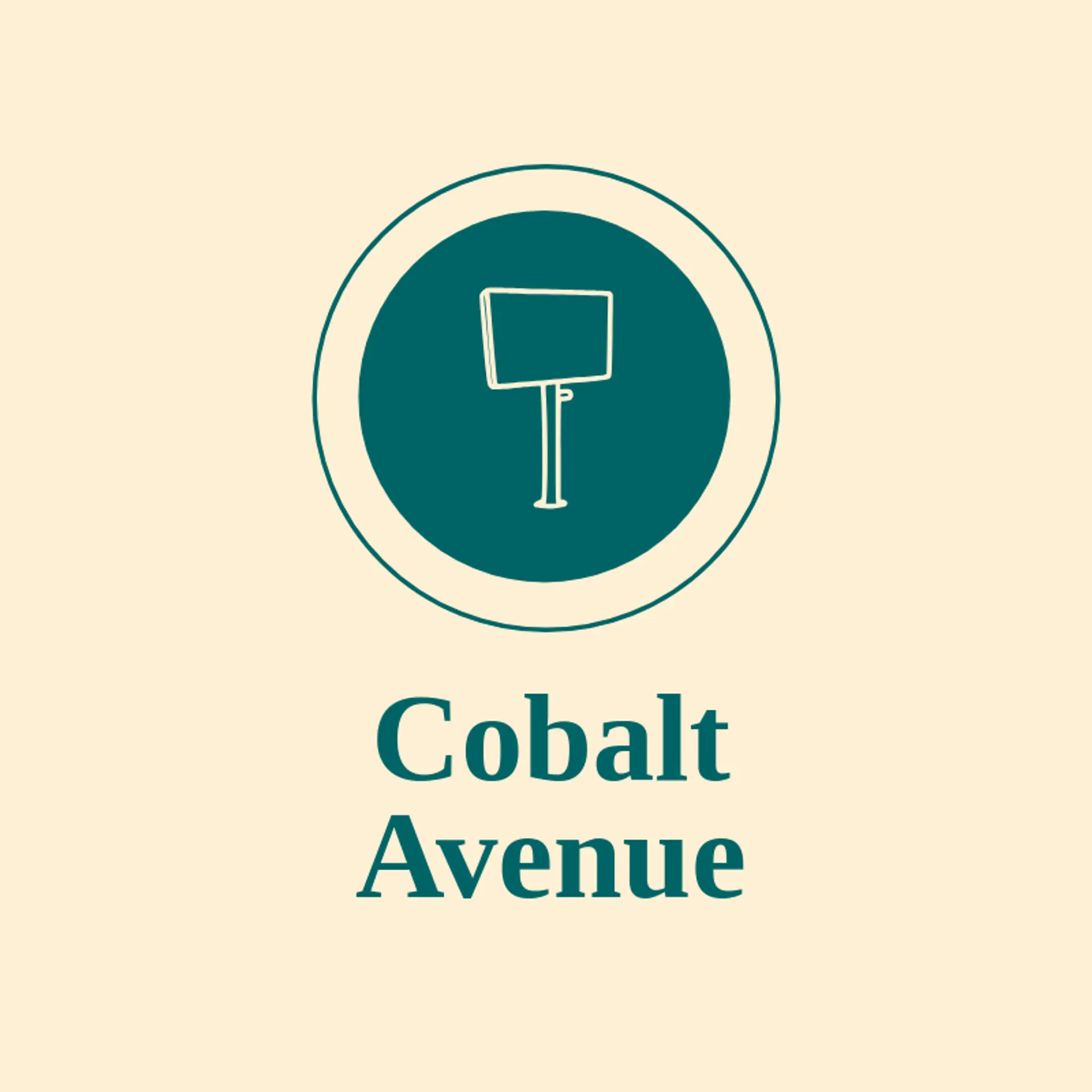 Cobalt Avenue logo for advertisement