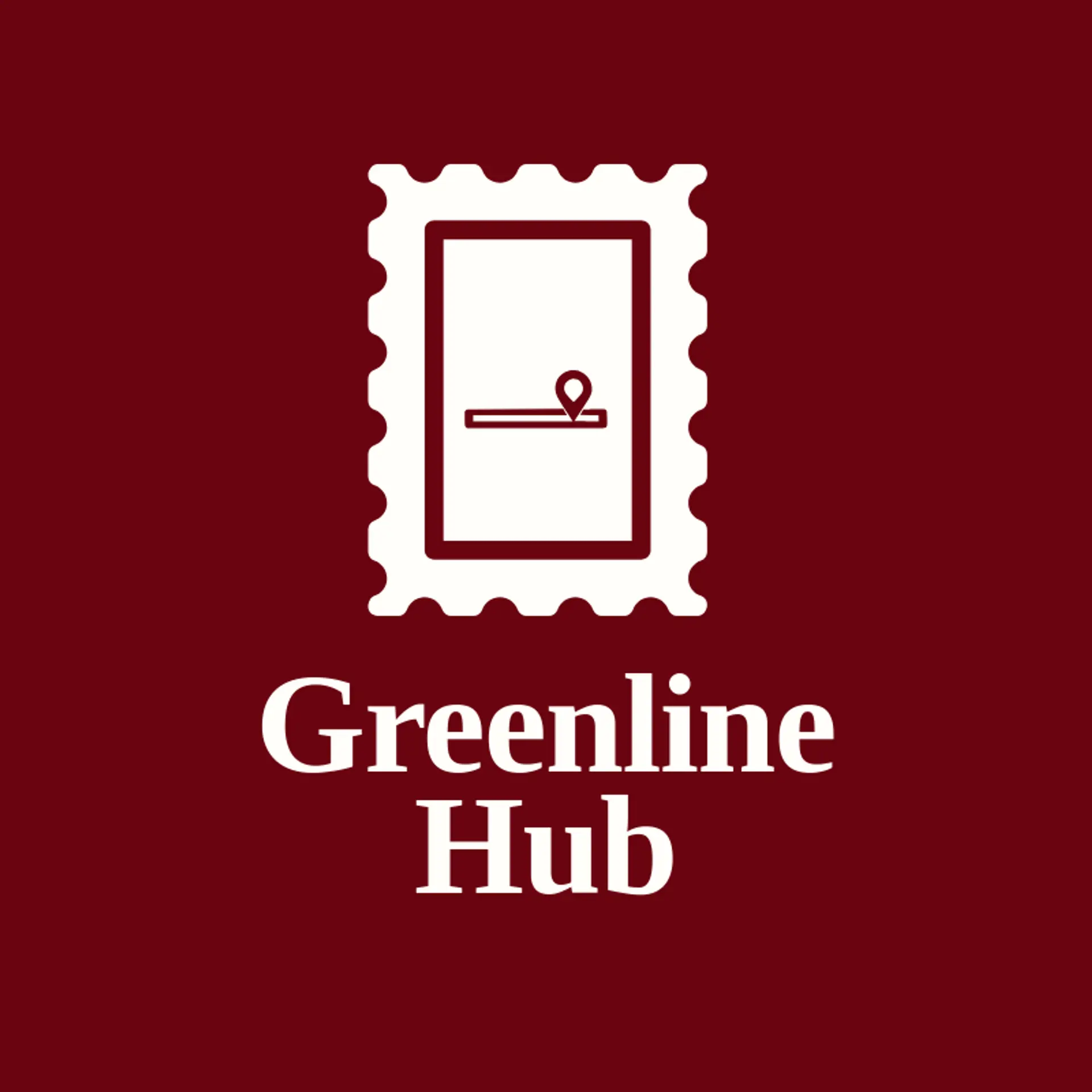 Greenline Hub logo for airport