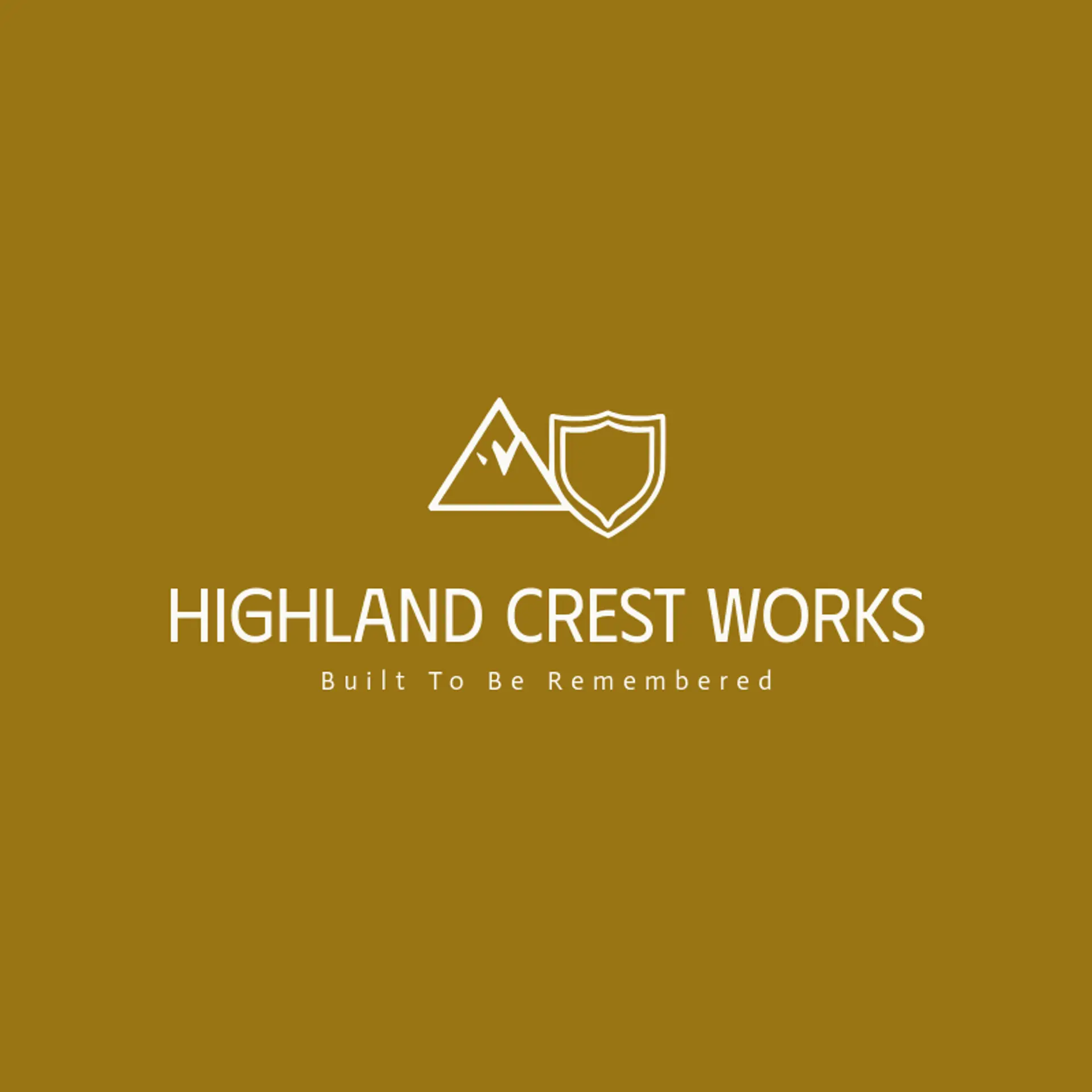 Highland Crest Works logo for crest