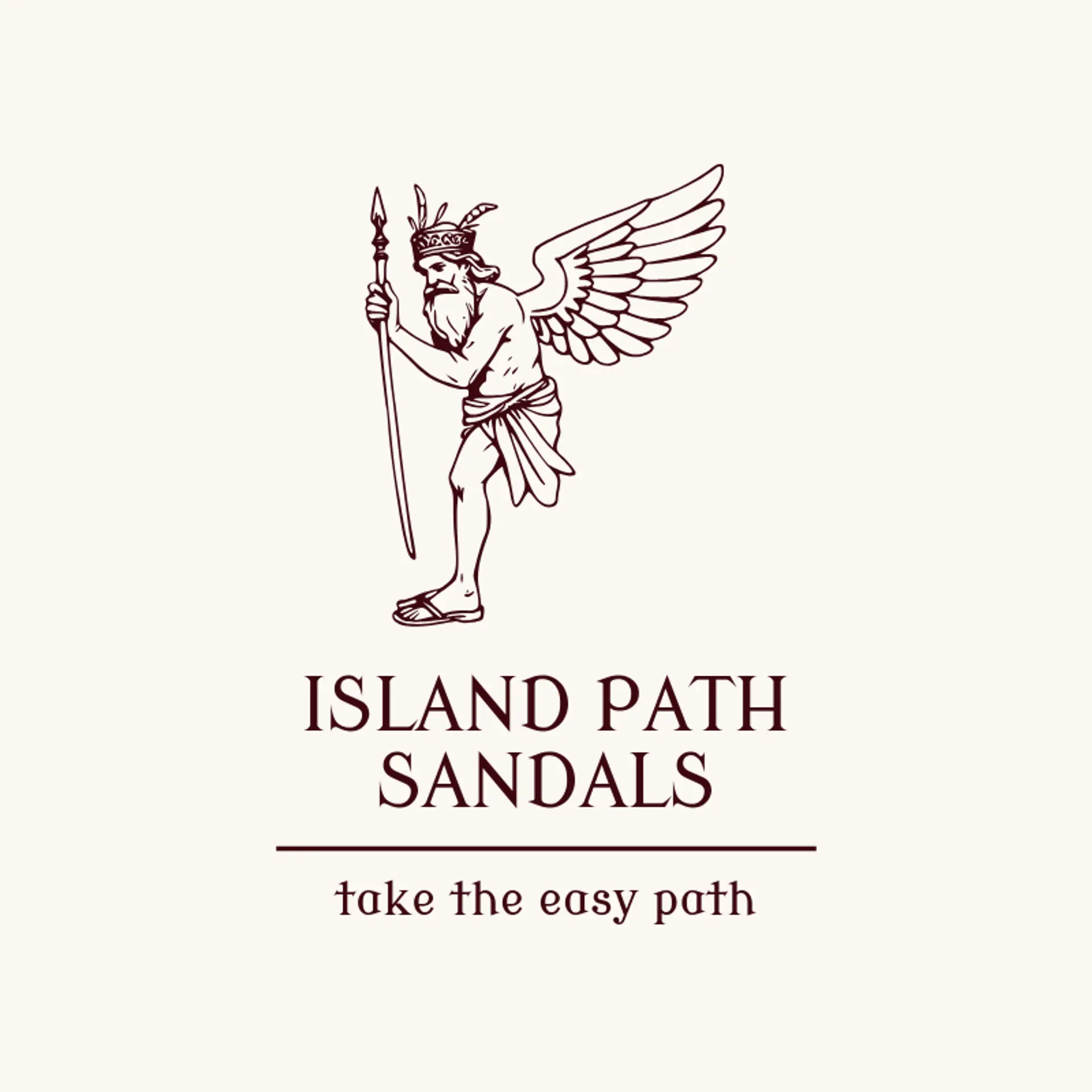 Island Path Sandals logo for sandals