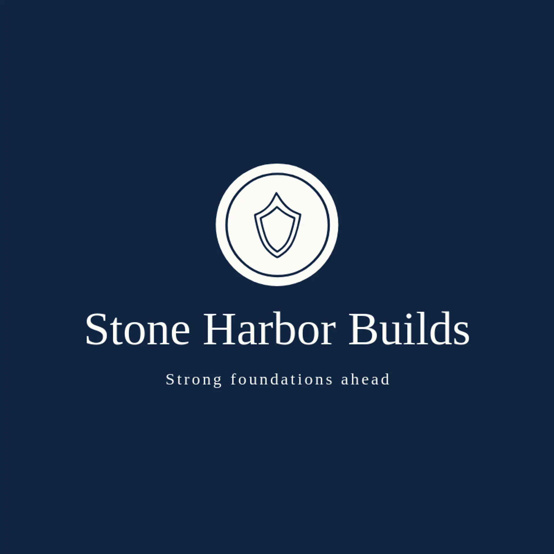 Stone Harbor Builds logo for contractor