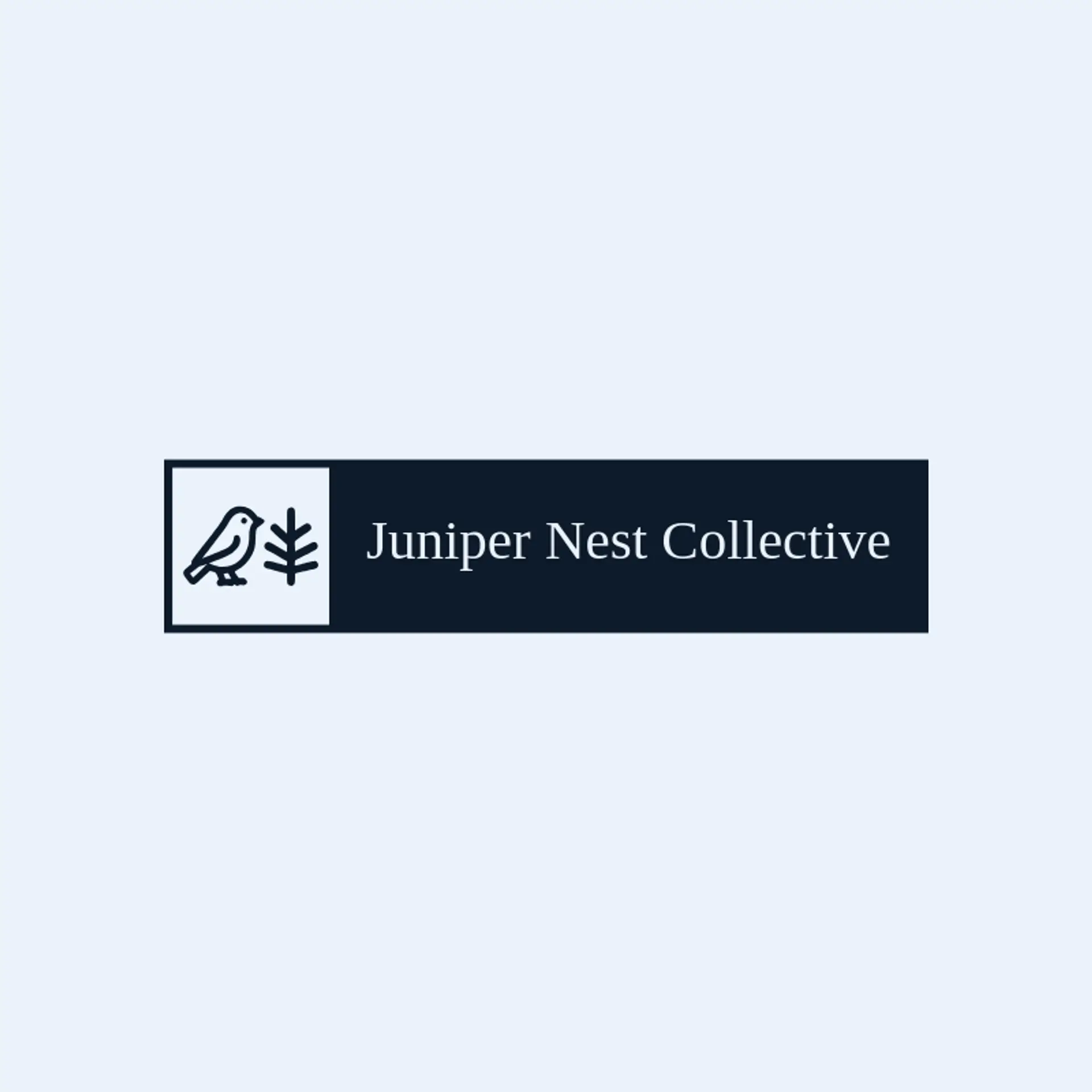 Juniper Nest Collective logo for sparrow