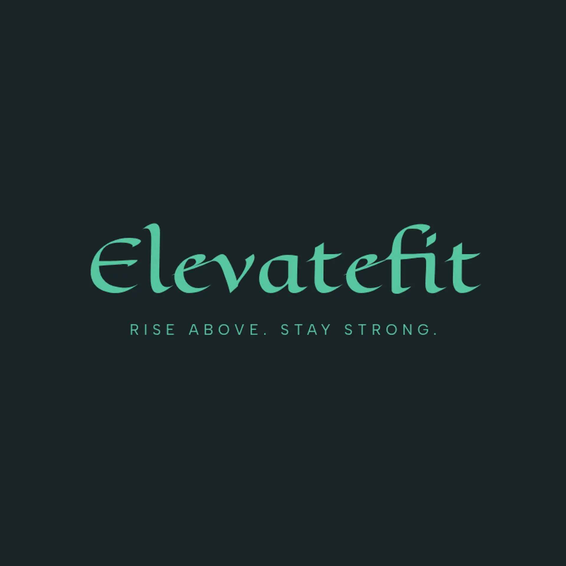 ElevateFit logo for fitness training