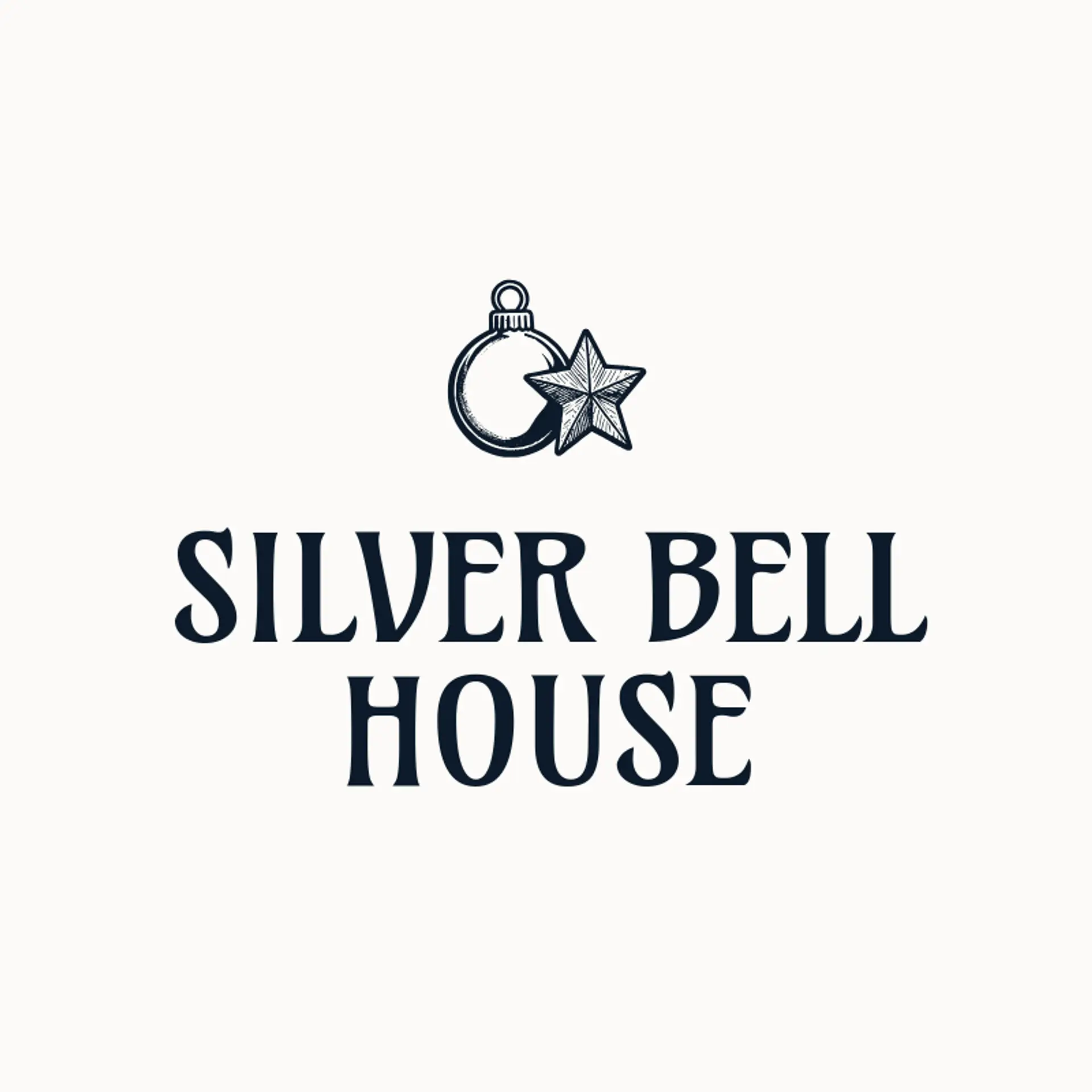 Silver Bell House logo for christmas