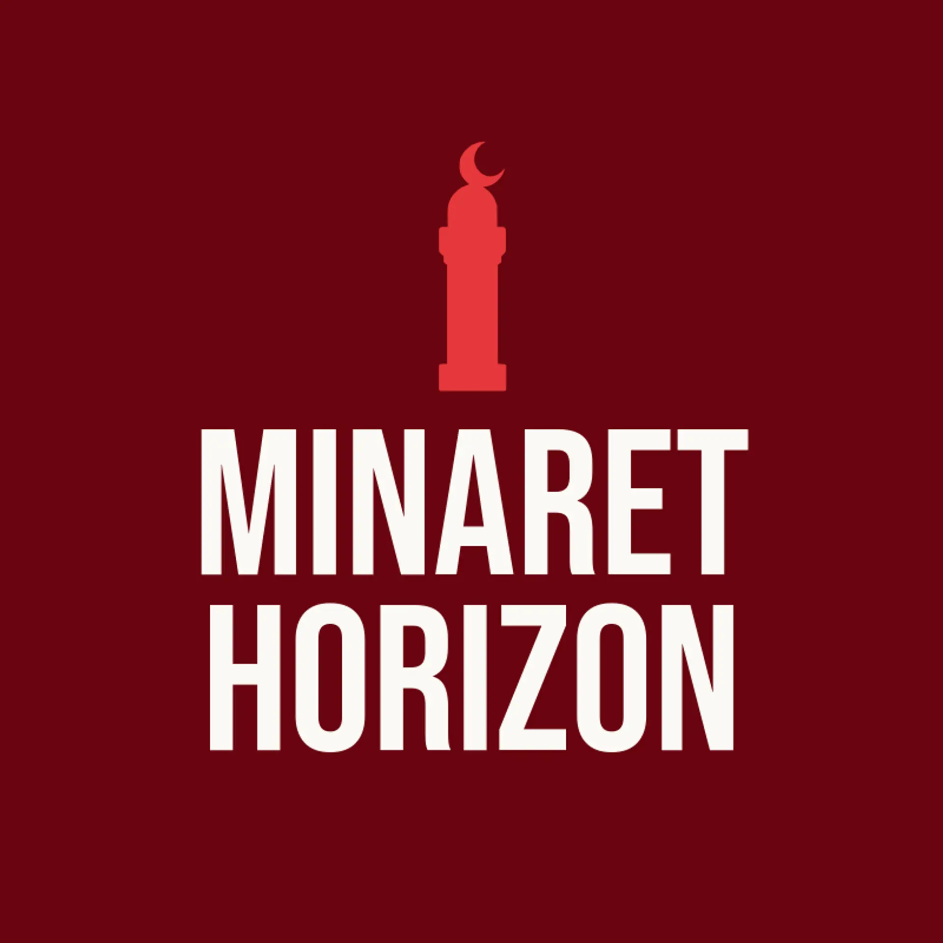 Minaret Horizon logo for muslim