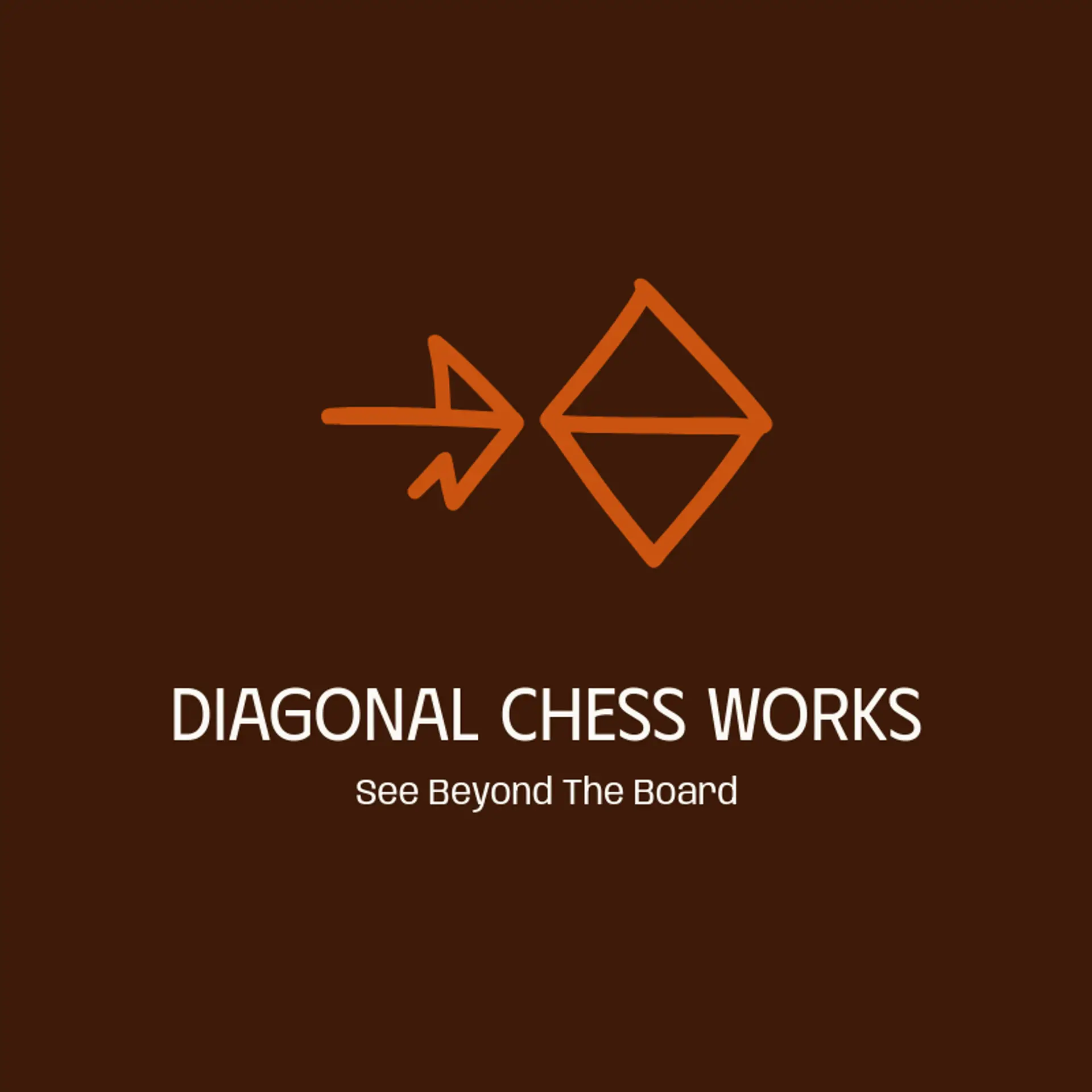 Diagonal Chess Works logo for chess