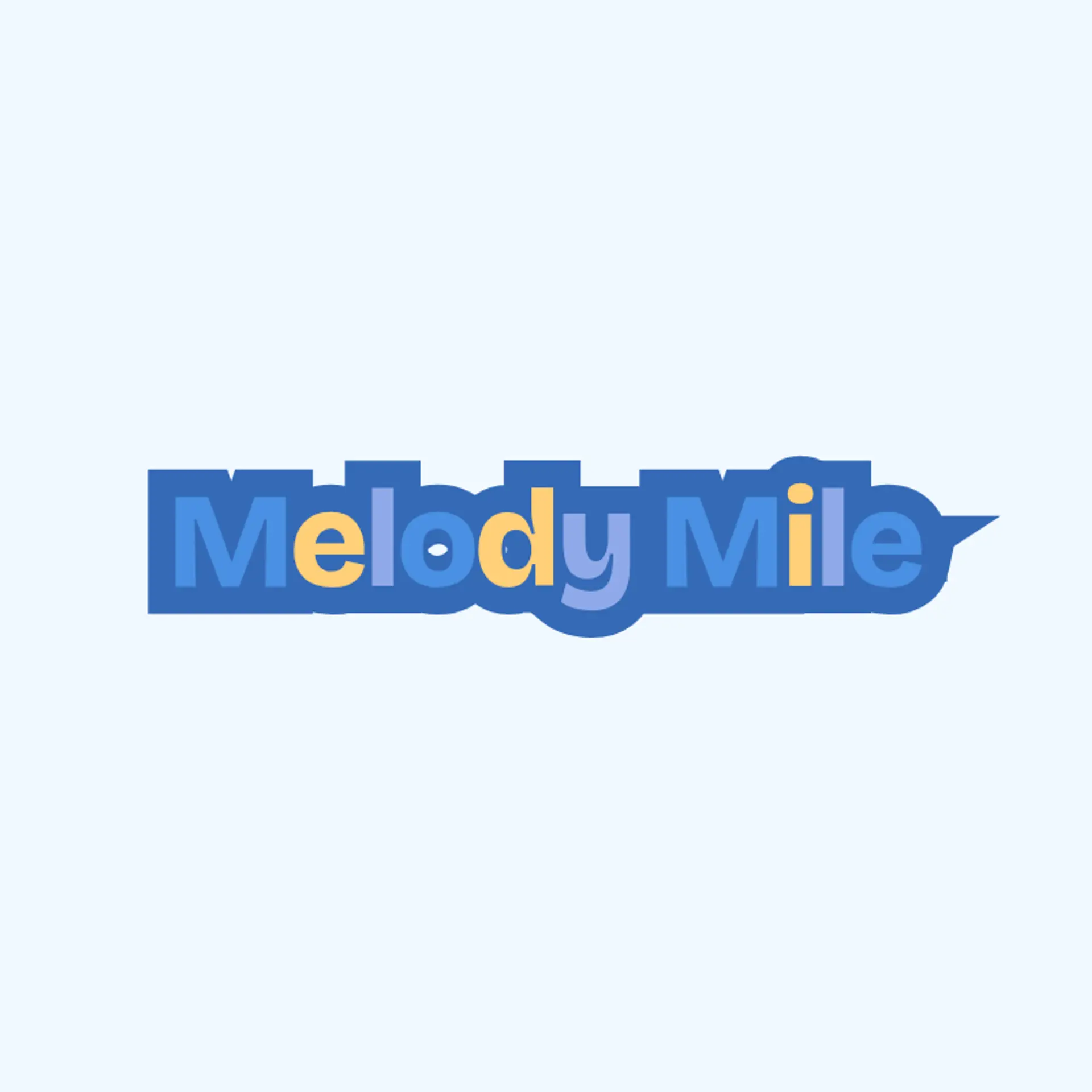 Melody Mile logo for cool music