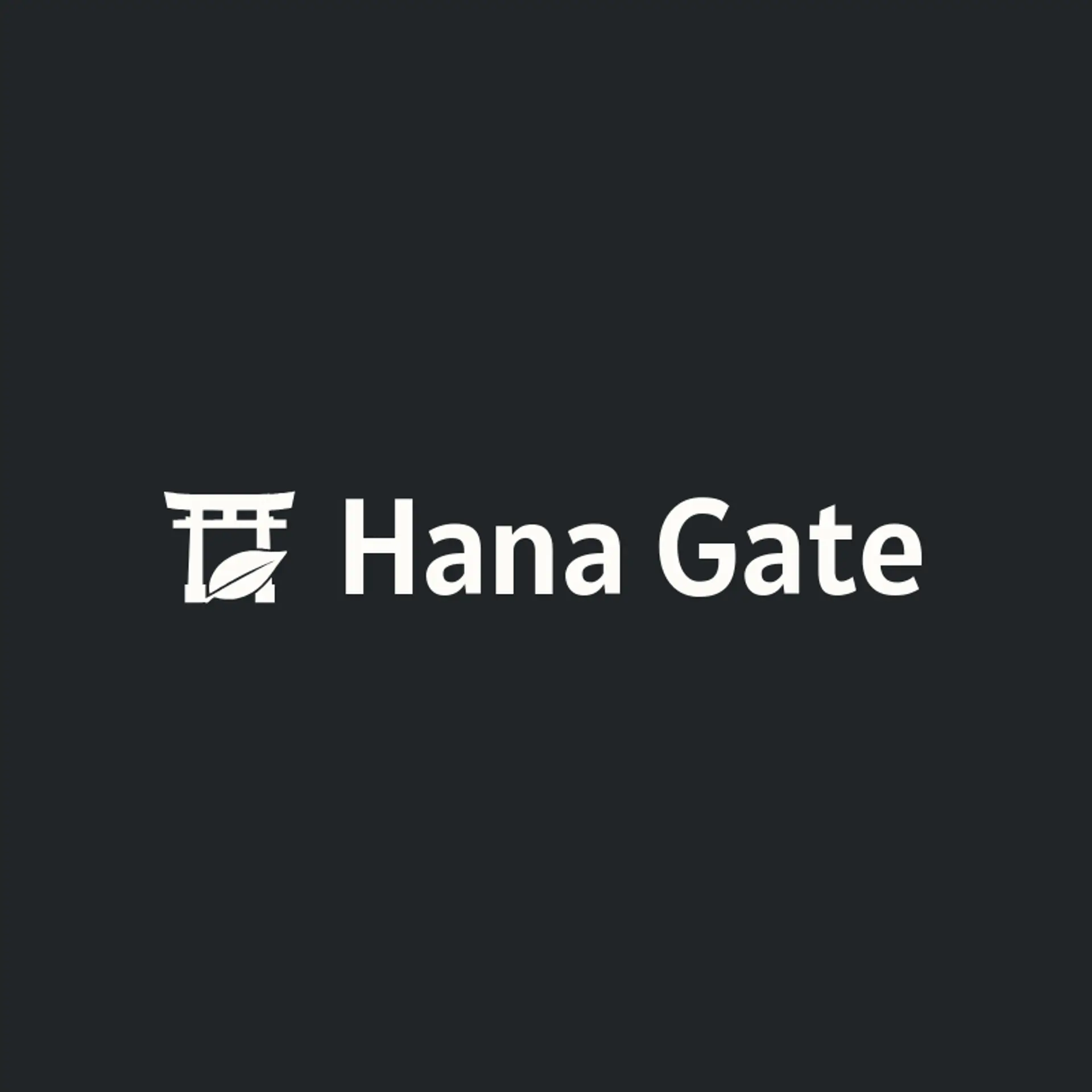 Hana Gate logo for japanese