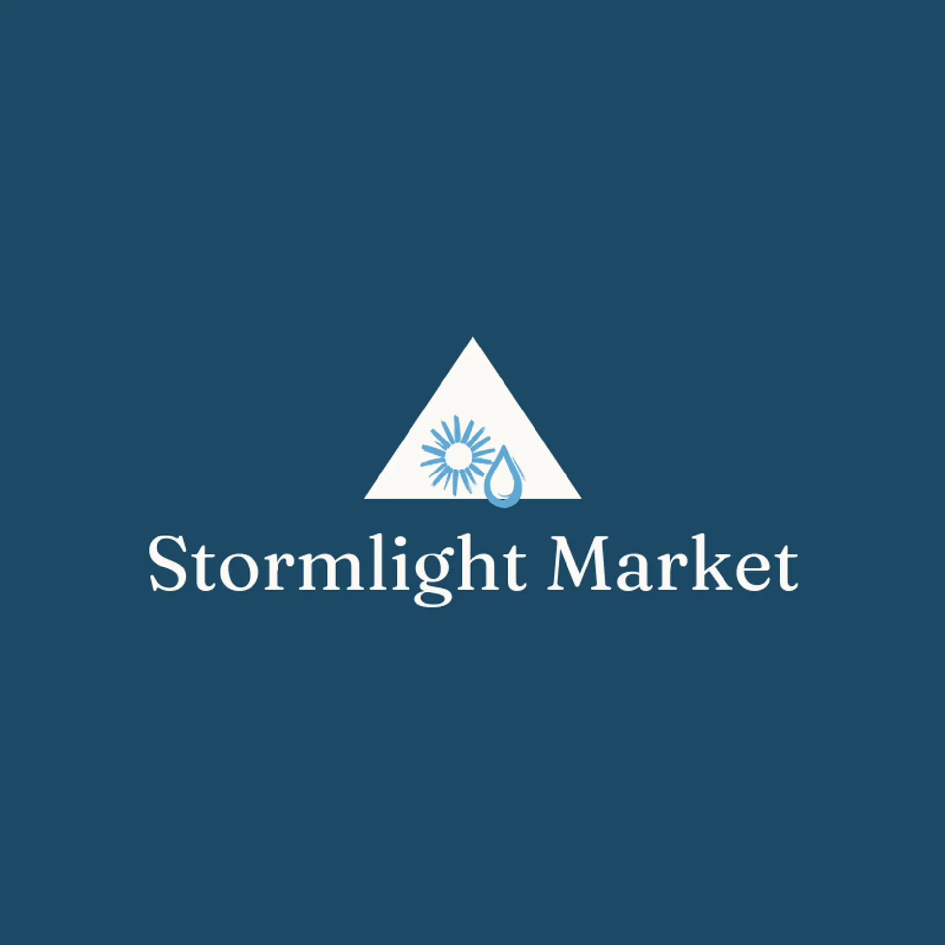 Stormlight Market logo for storm