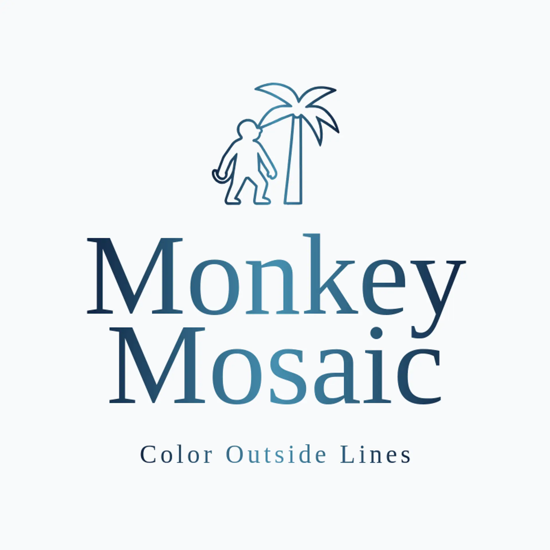 Monkey Mosaic logo for monkey