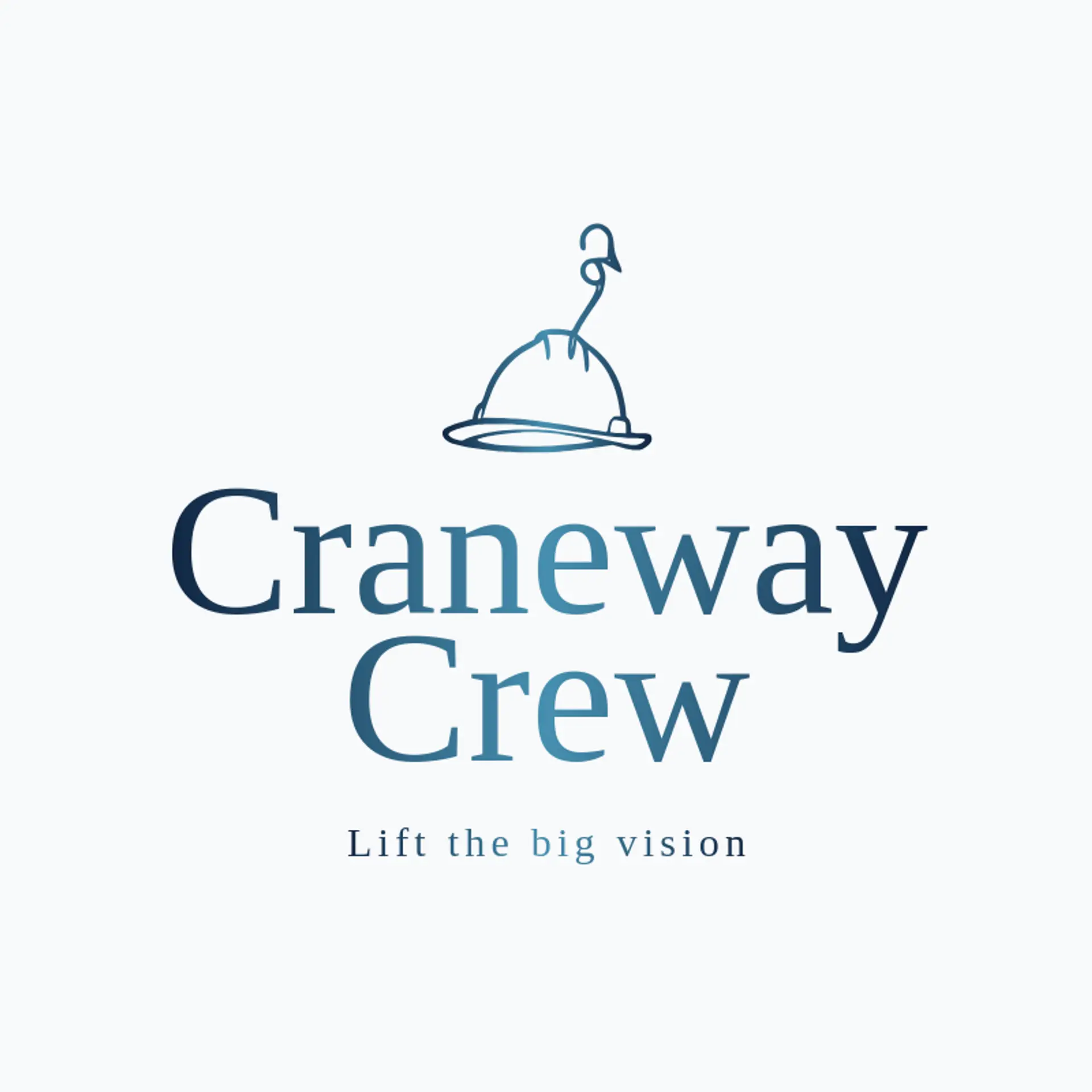 Craneway Crew logo for hard hat