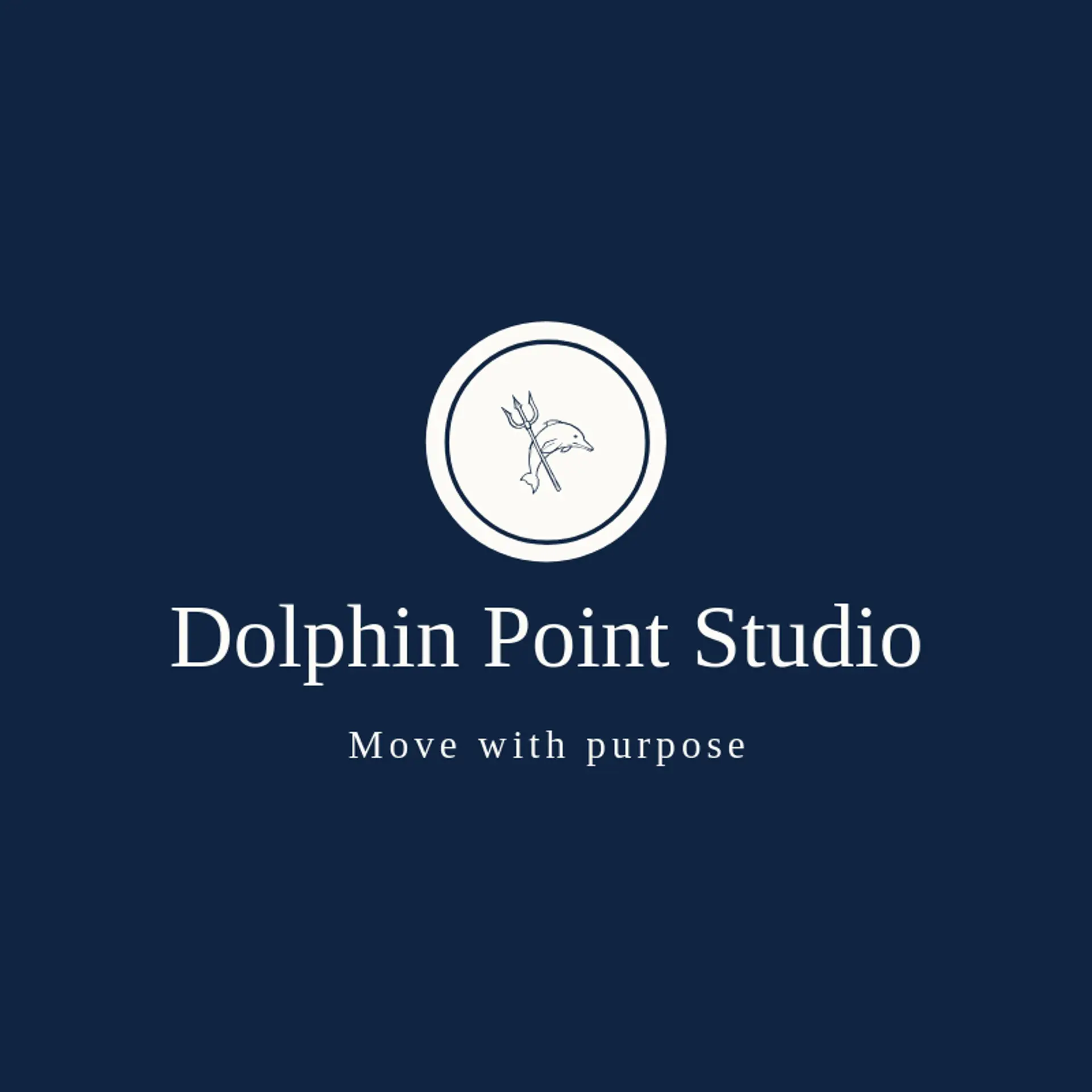 Dolphin Point Studio logo for trident
