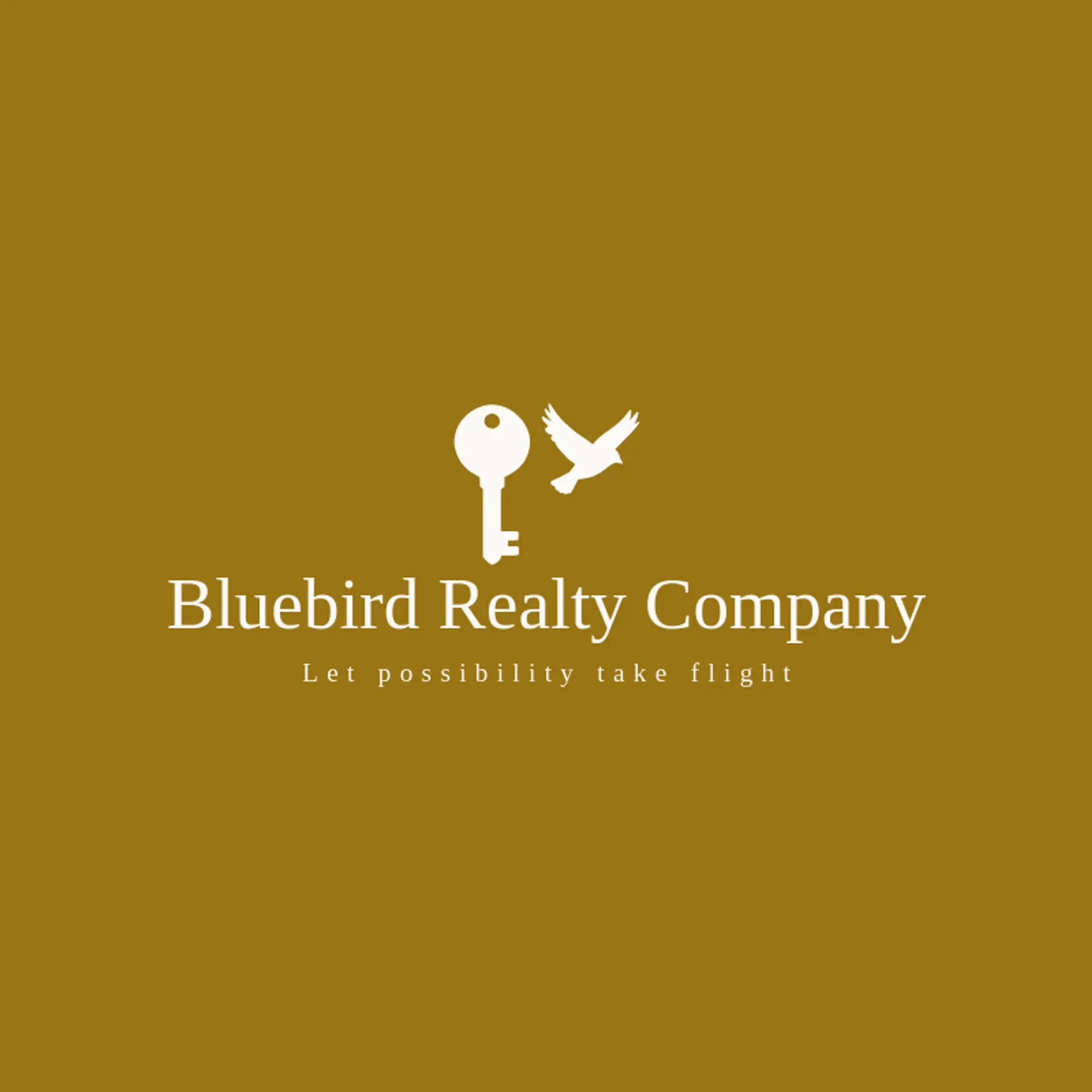 Bluebird Realty Company logo for realty