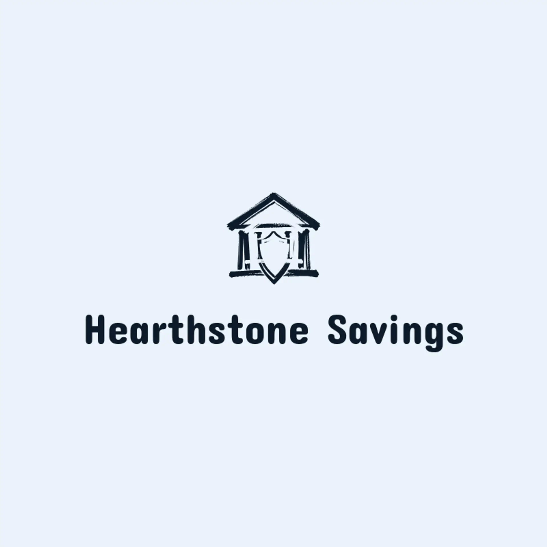 Hearthstone Savings logo for bank