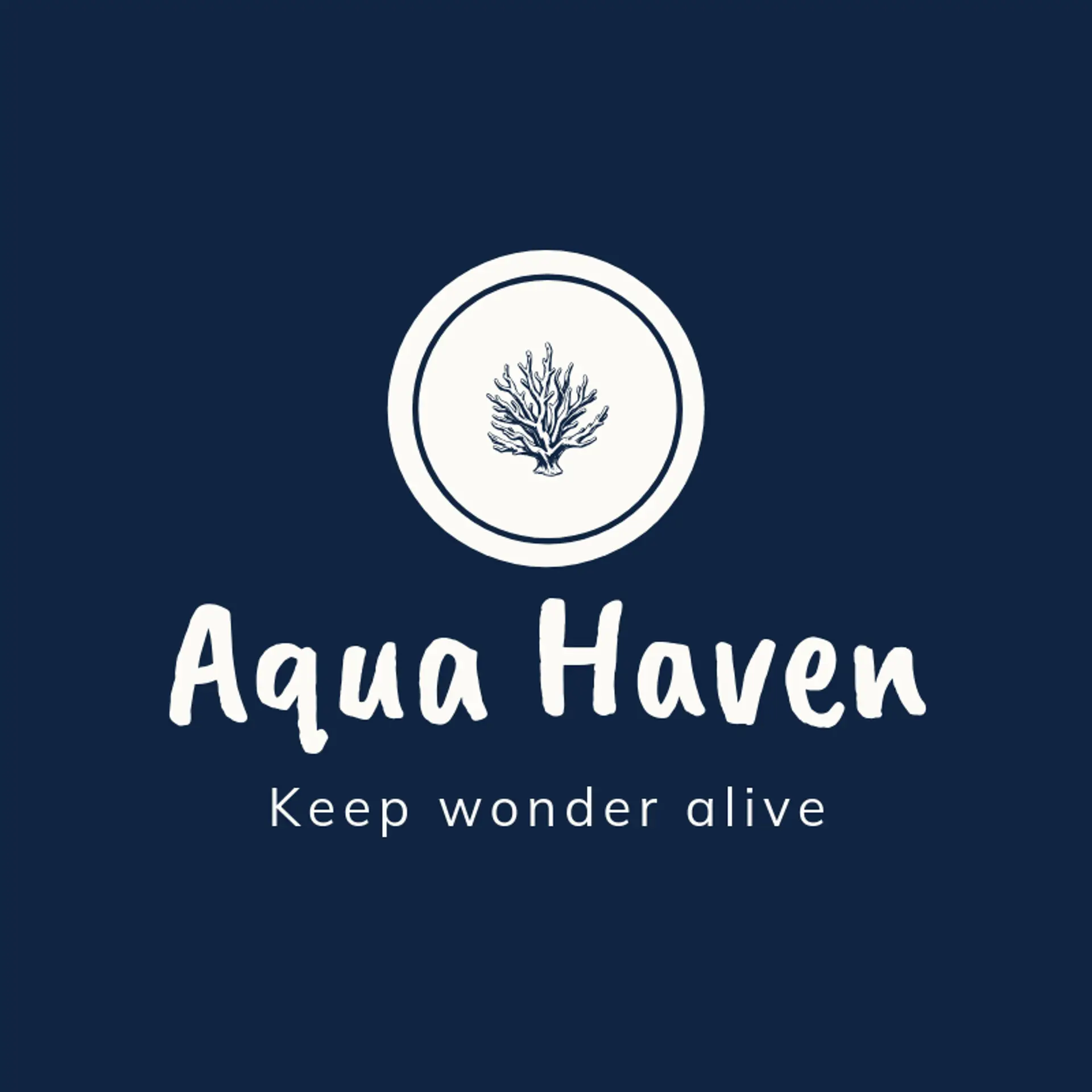 Aqua Haven logo for reef