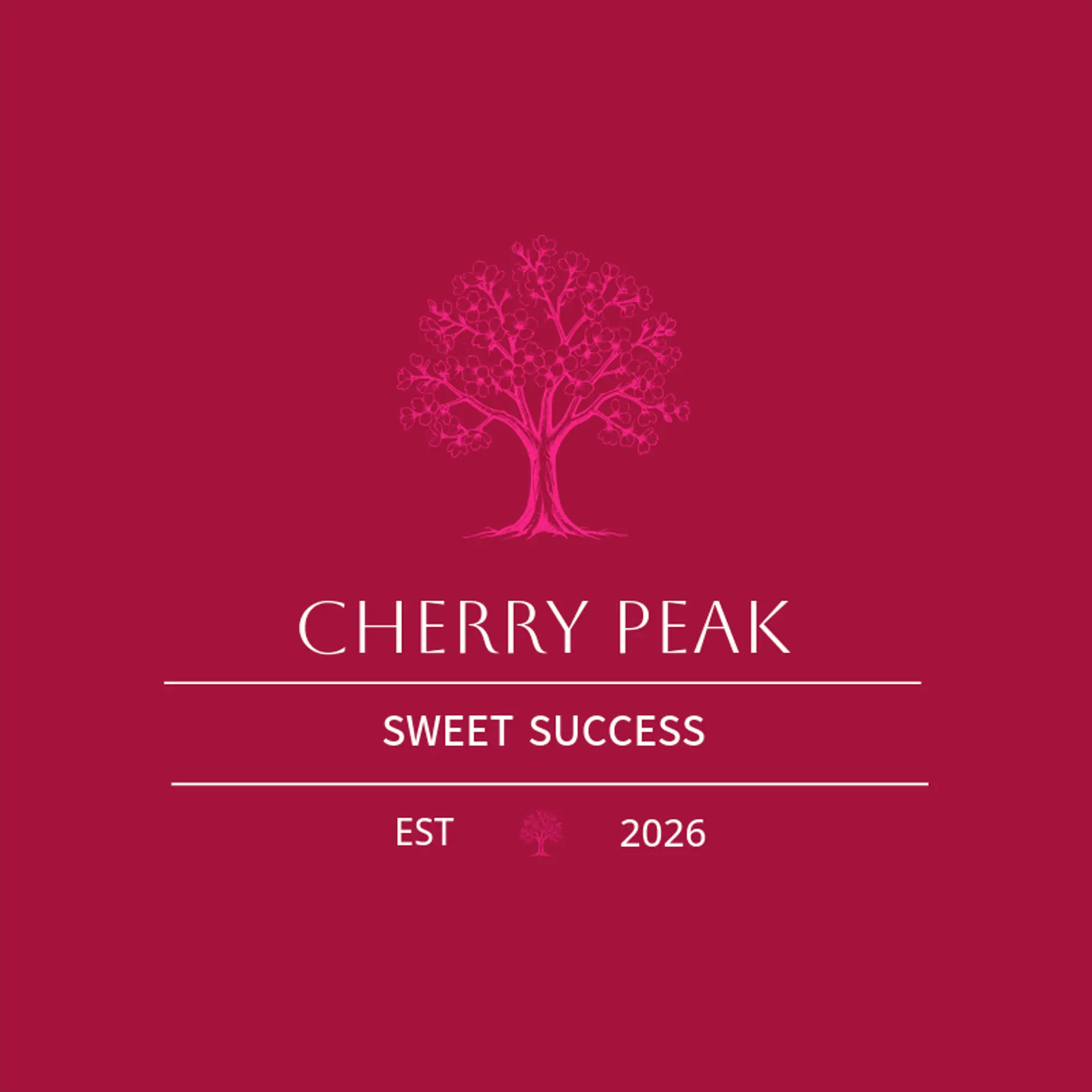 Cherry Peak logo for tree