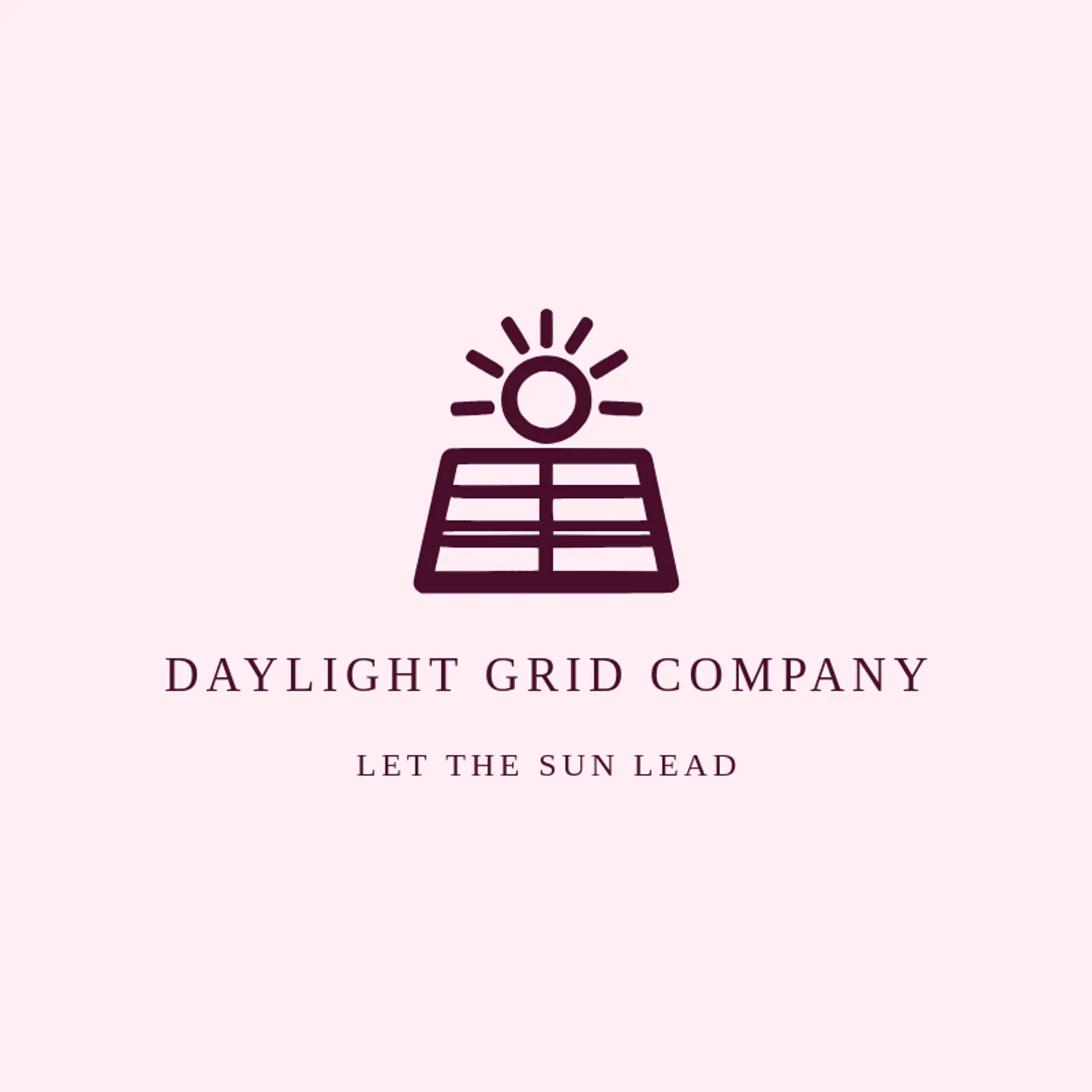 Daylight Grid Company logo for solar panel
