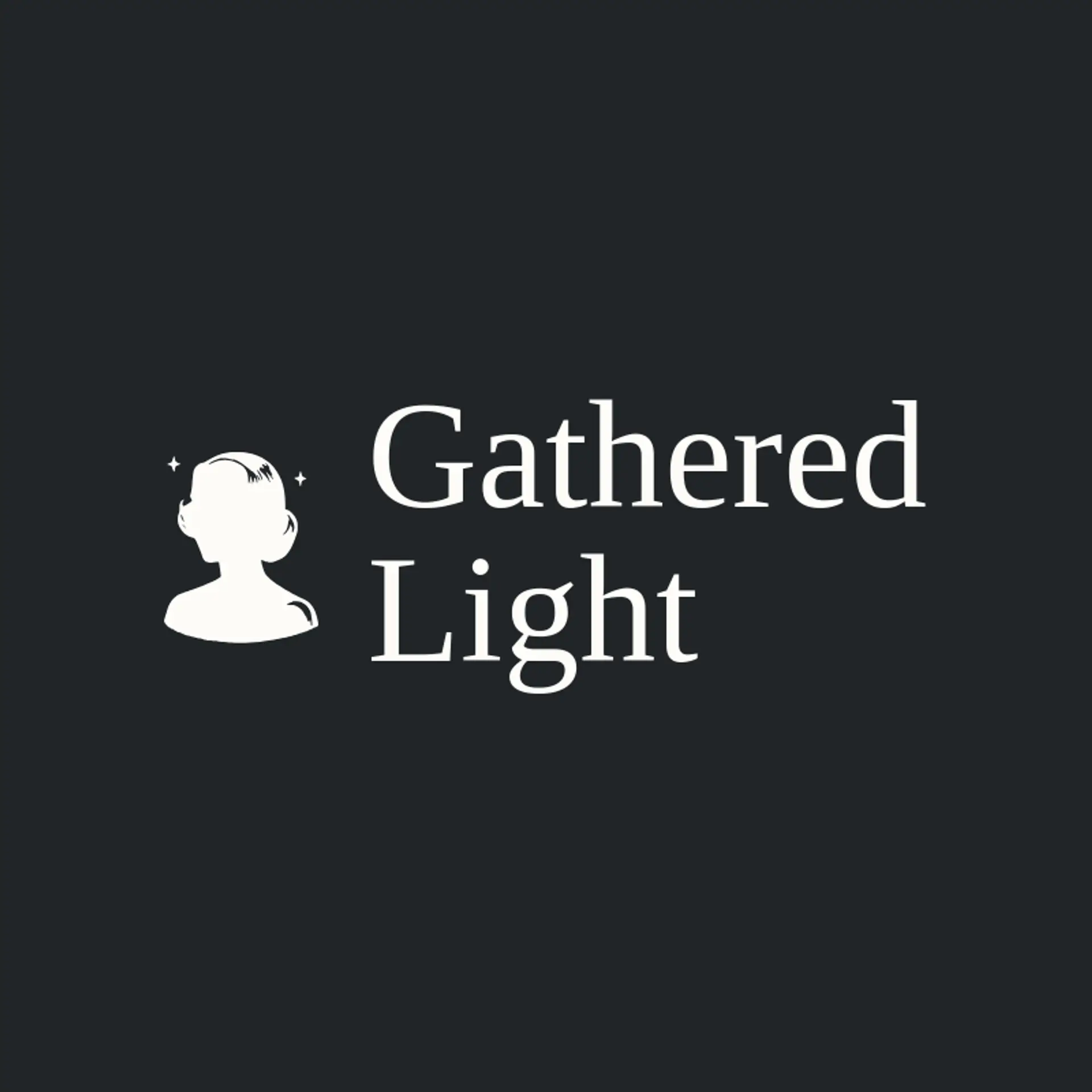 Gathered Light logo for woman