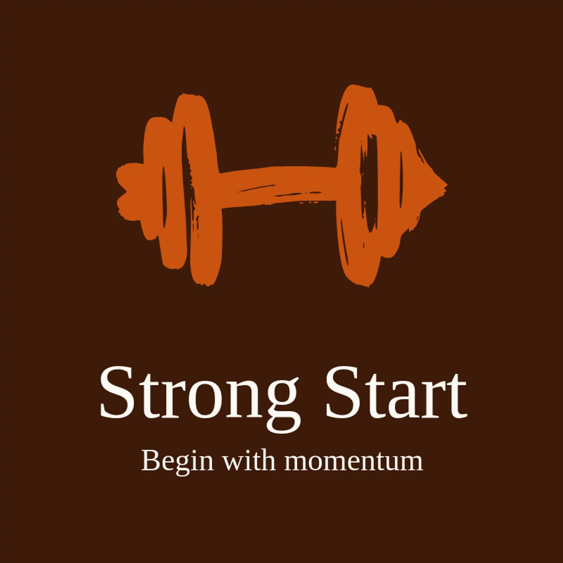 Strong Start logo for exercise