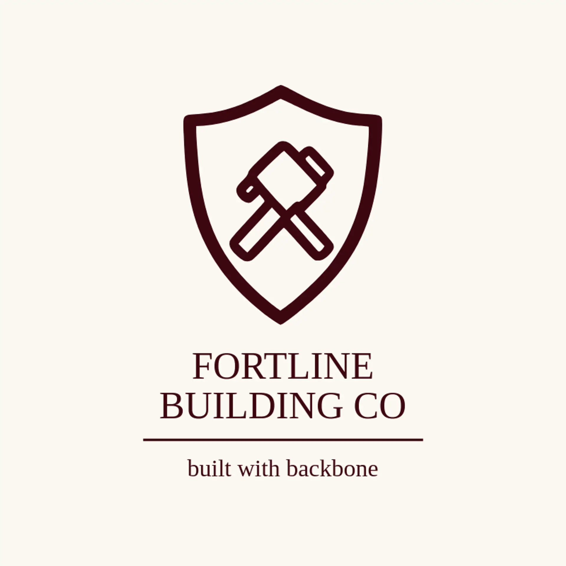 Fortline Building Co logo for contractor