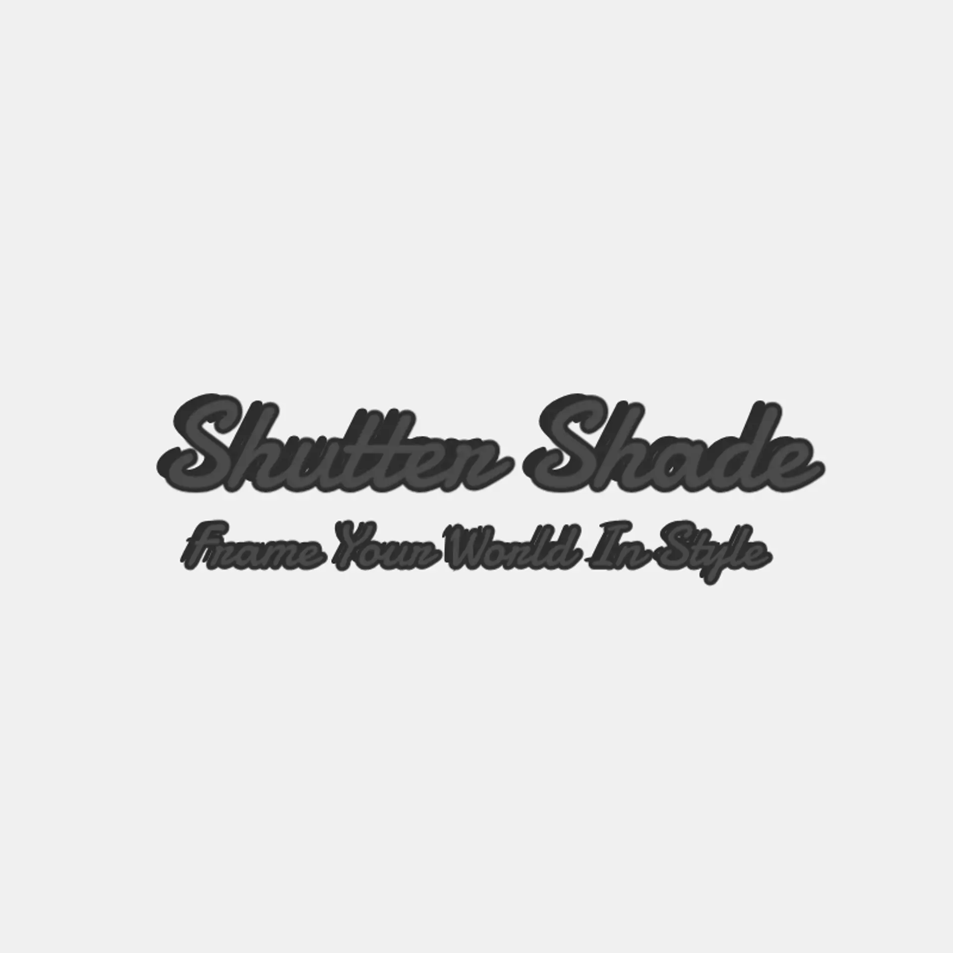 Shutter Shade logo for cool photography