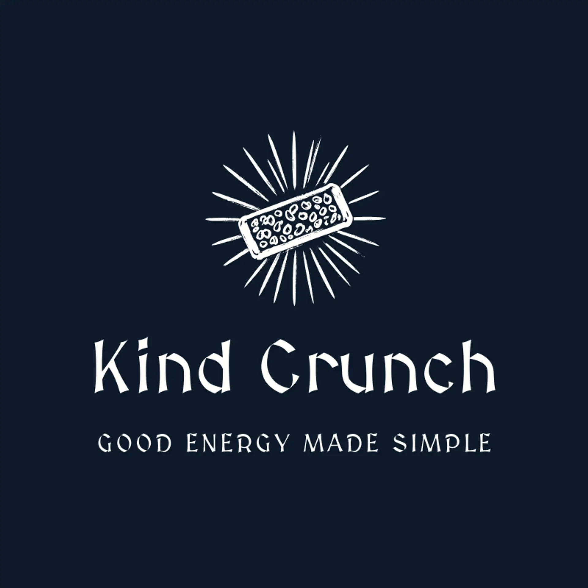 Kind Crunch logo for snack