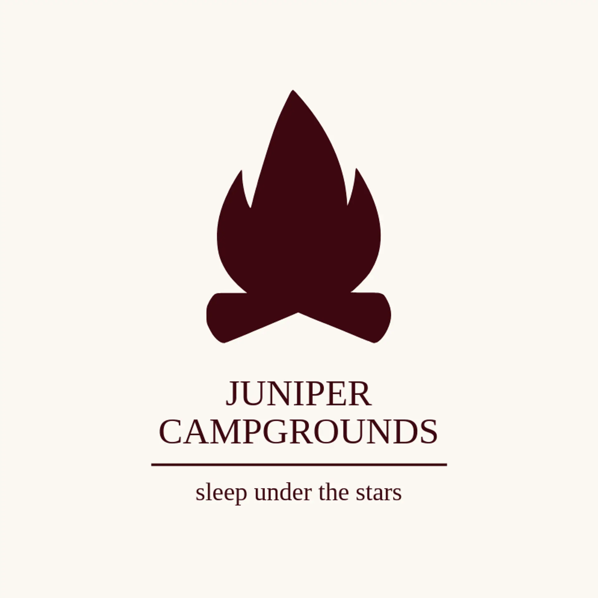 Juniper Campgrounds logo for recreation