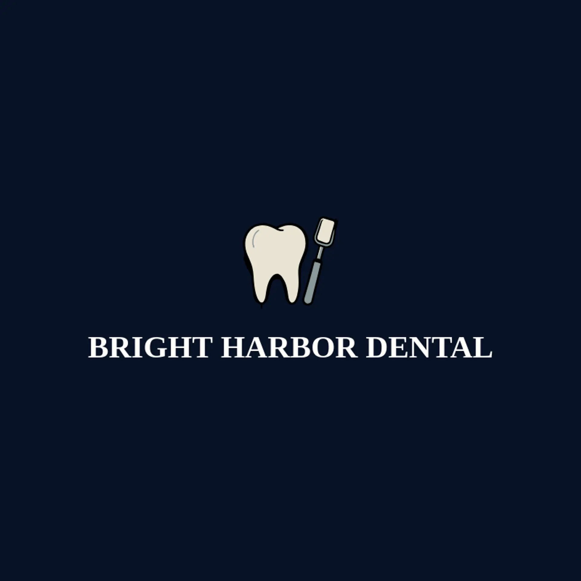 Bright Harbor Dental logo for dentist