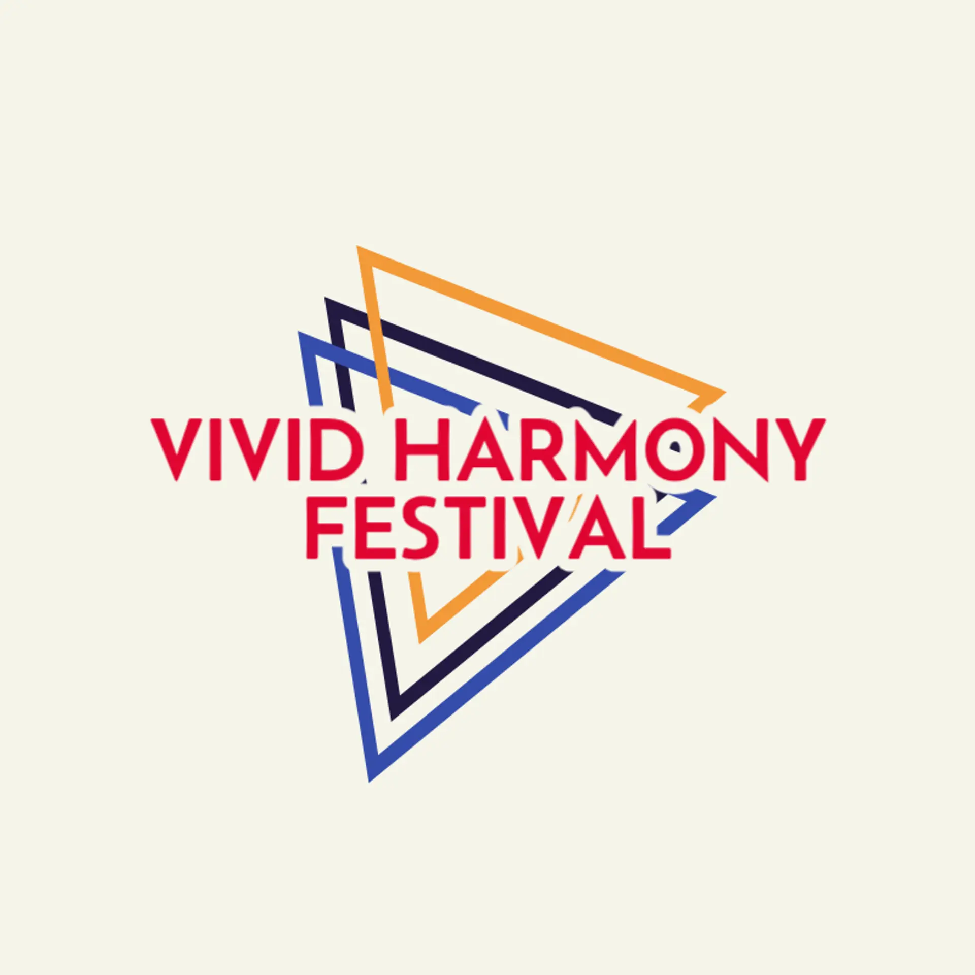 EchoGroove Fest logo for music festival