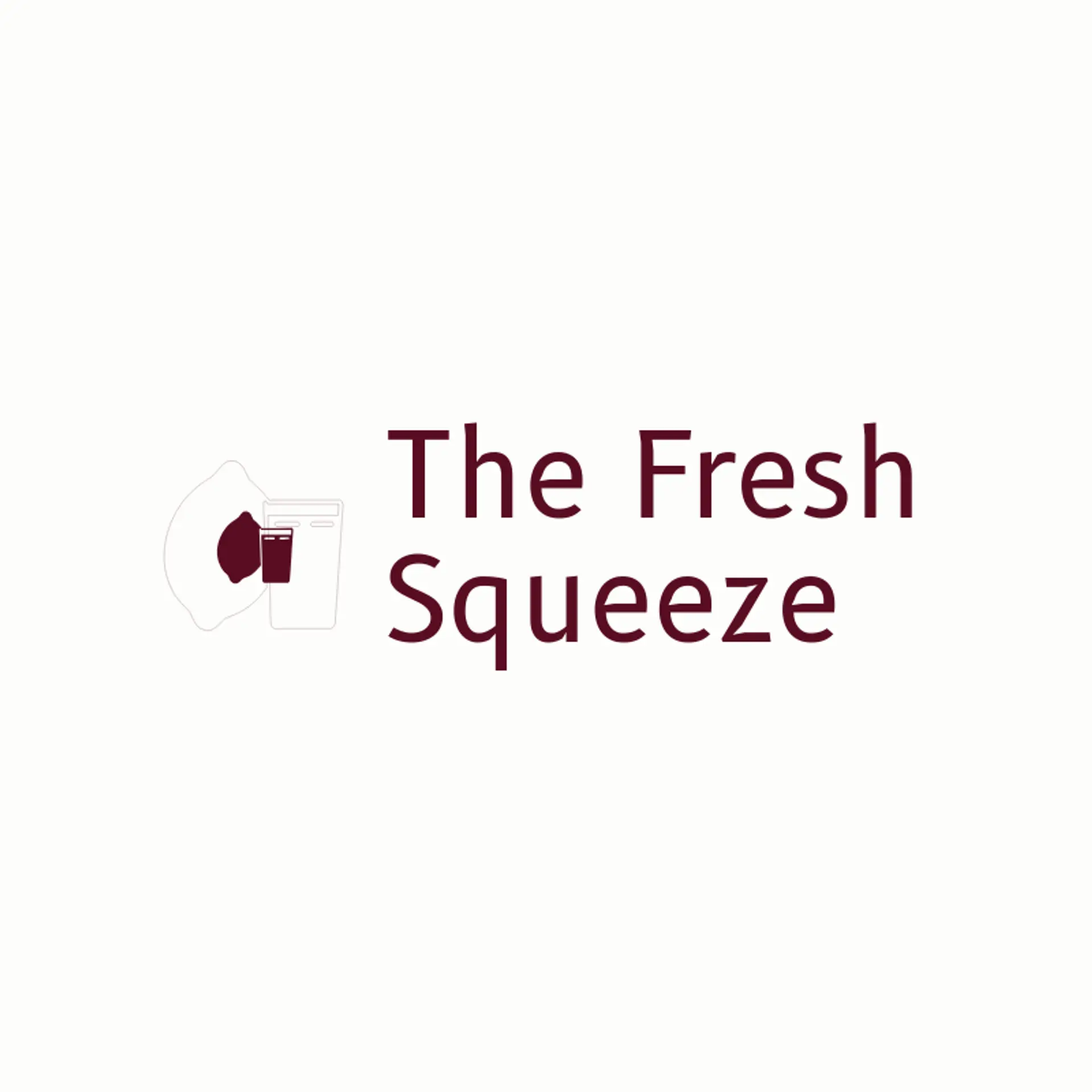 The Fresh Squeeze logo for lemonade