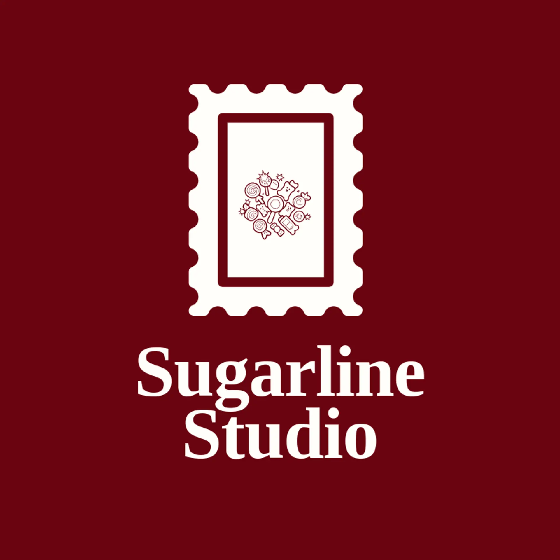 Sugarline Studio logo for sweets
