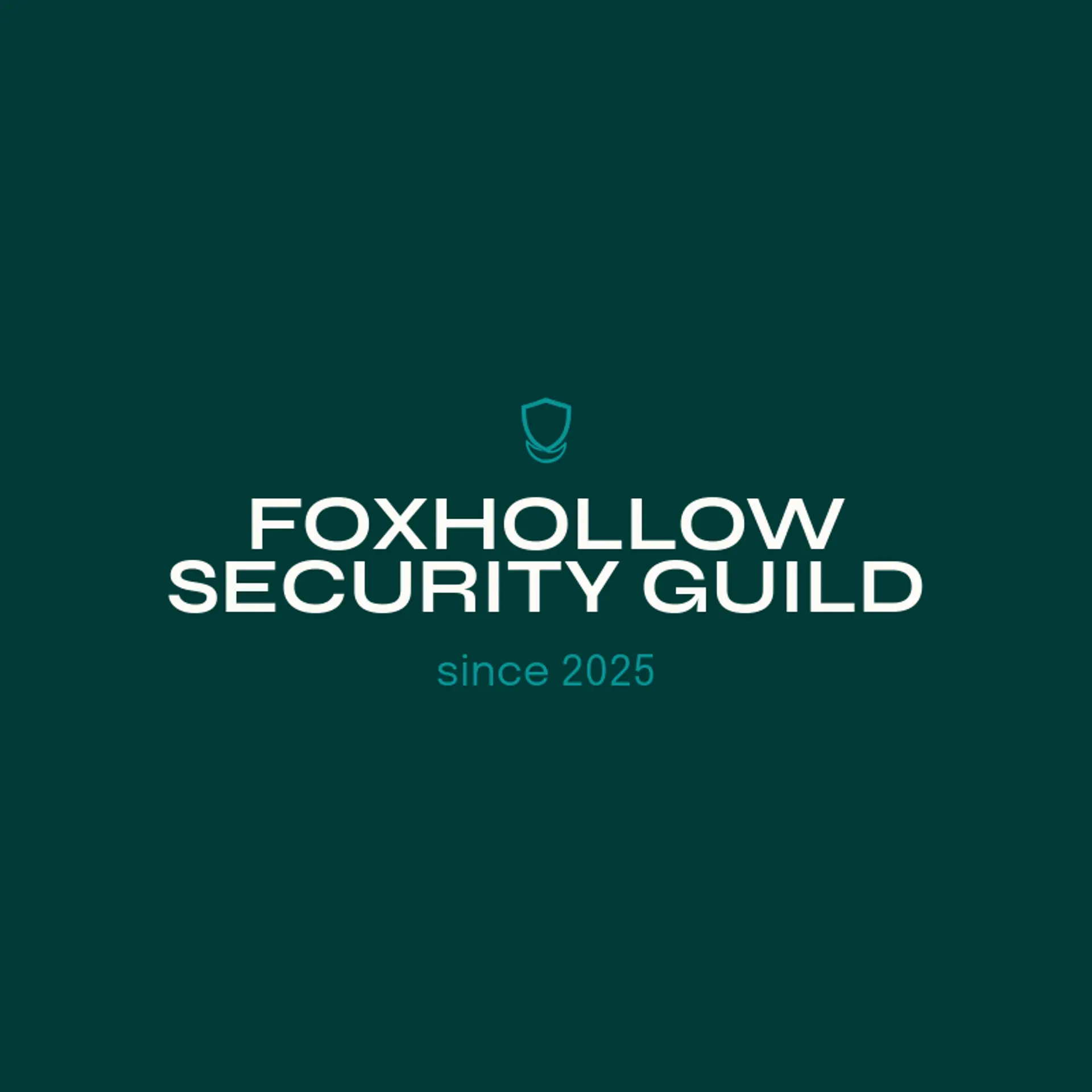 Foxhollow Security Guild logo for shield