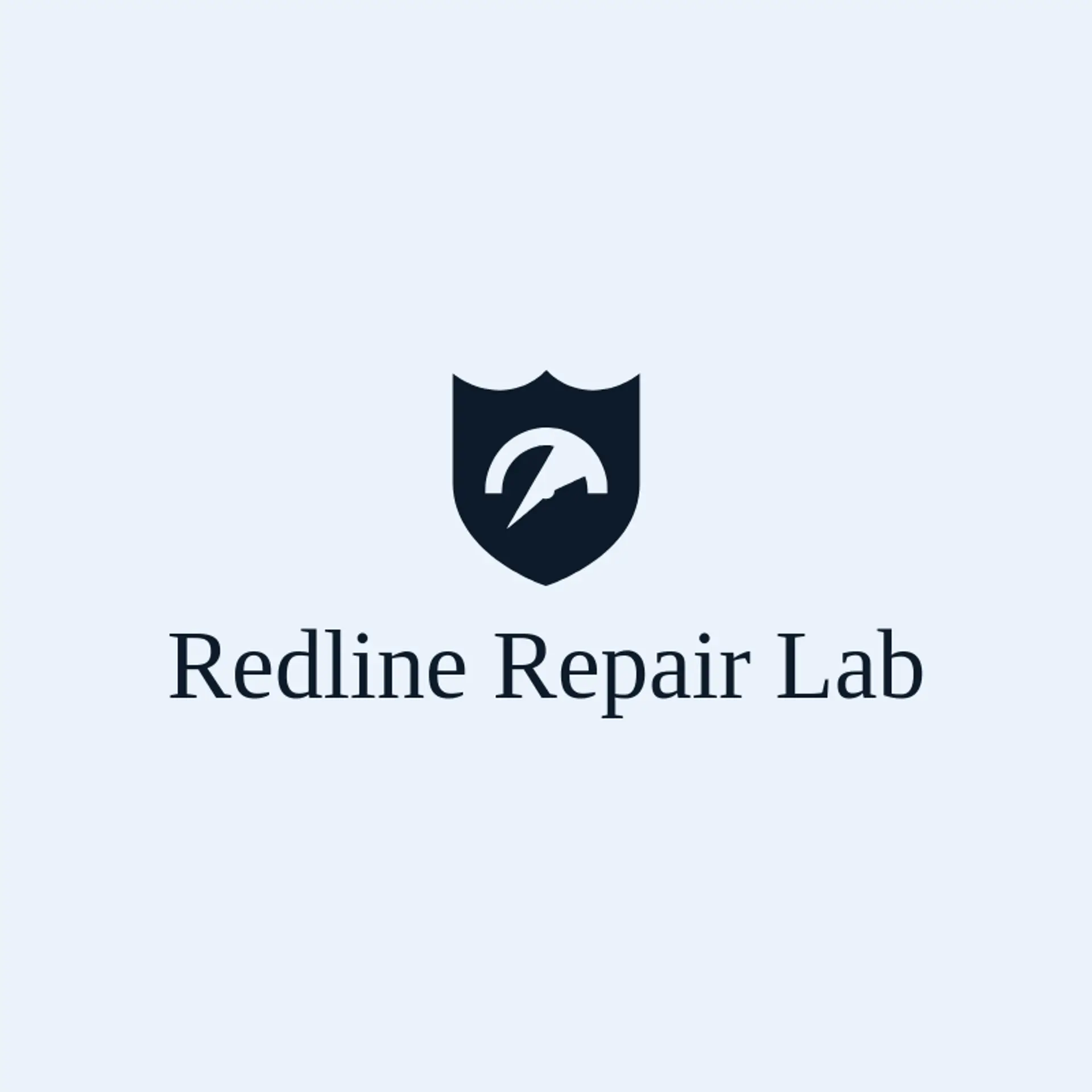 Redline Repair Lab logo for car repair