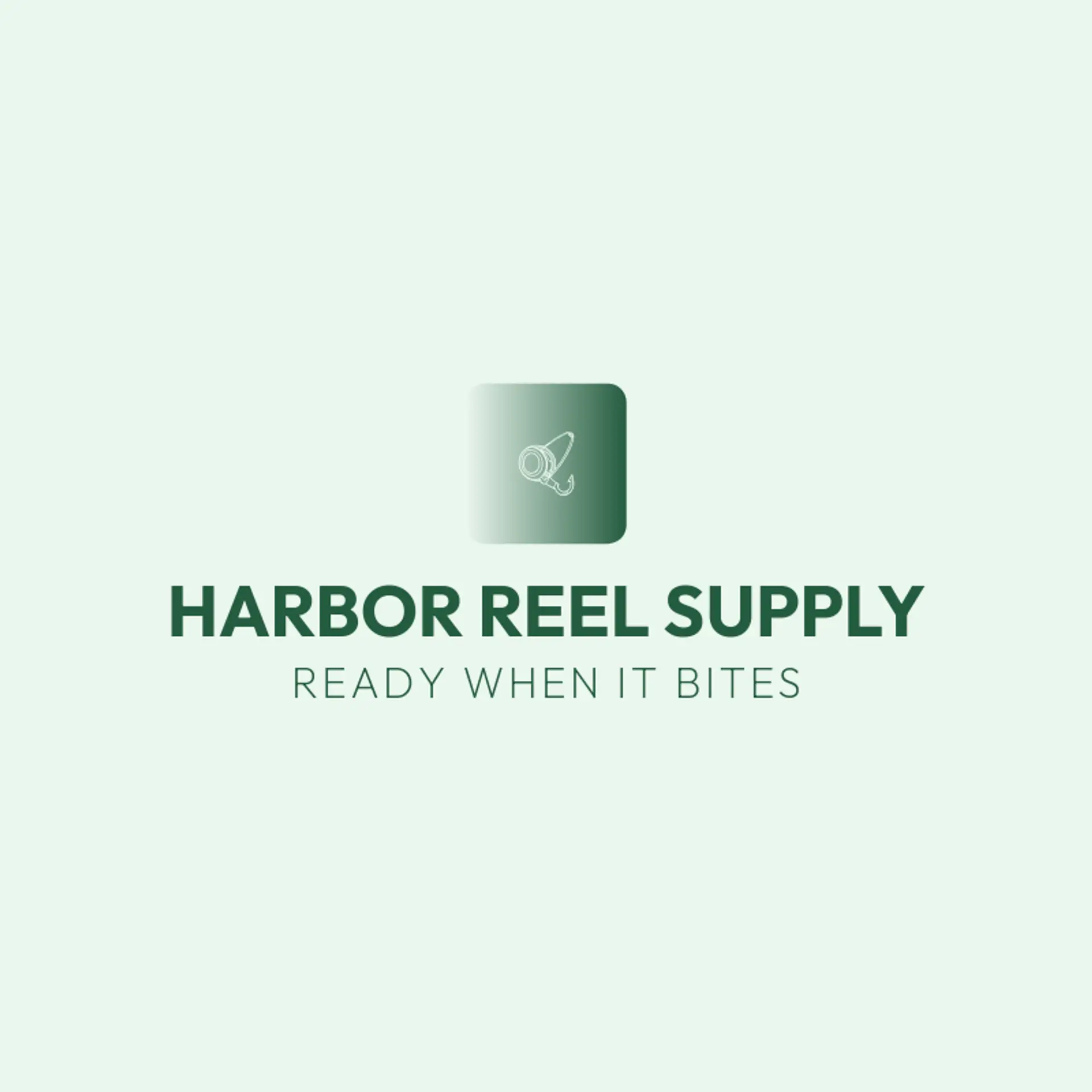 Harbor Reel Supply logo for fishing