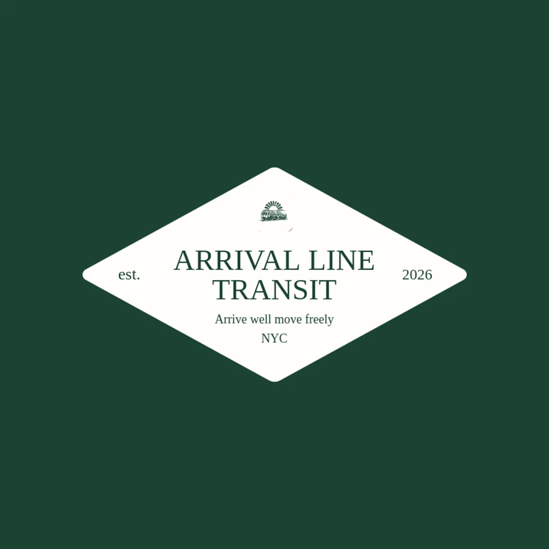 Arrival Line Transit logo for subway