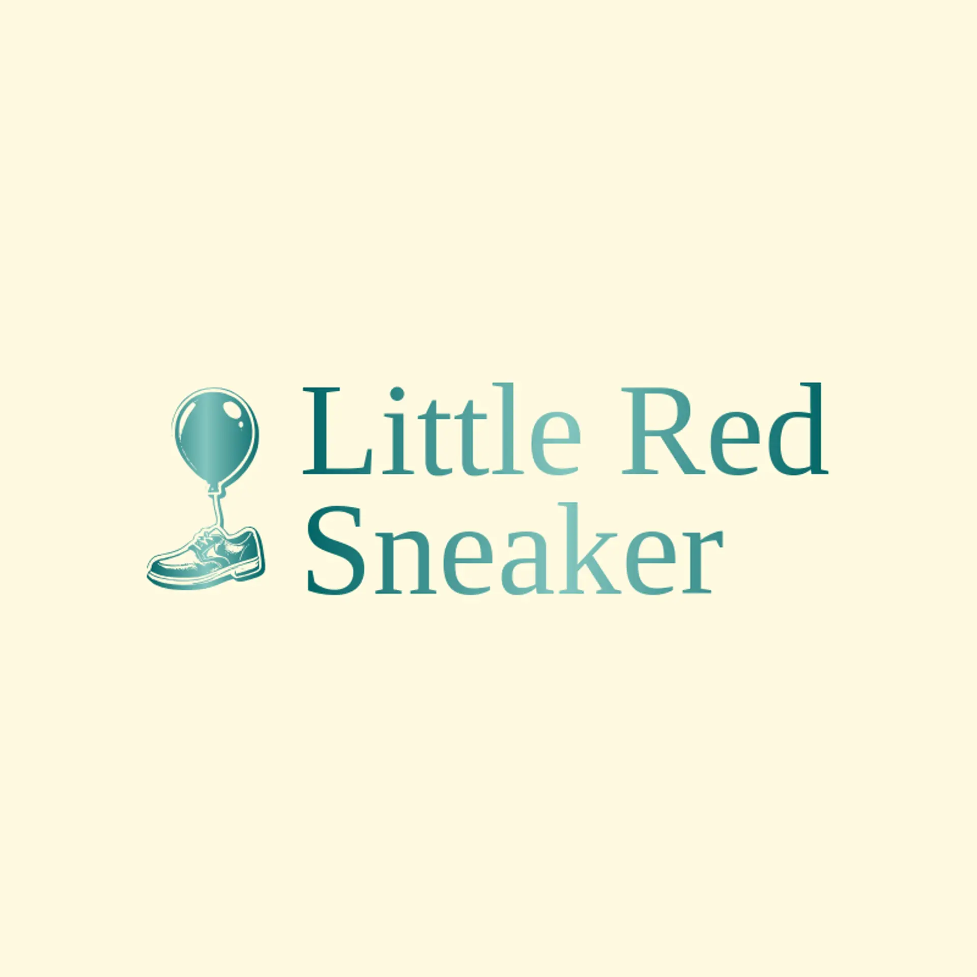 Little Red Sneaker logo for shoe store