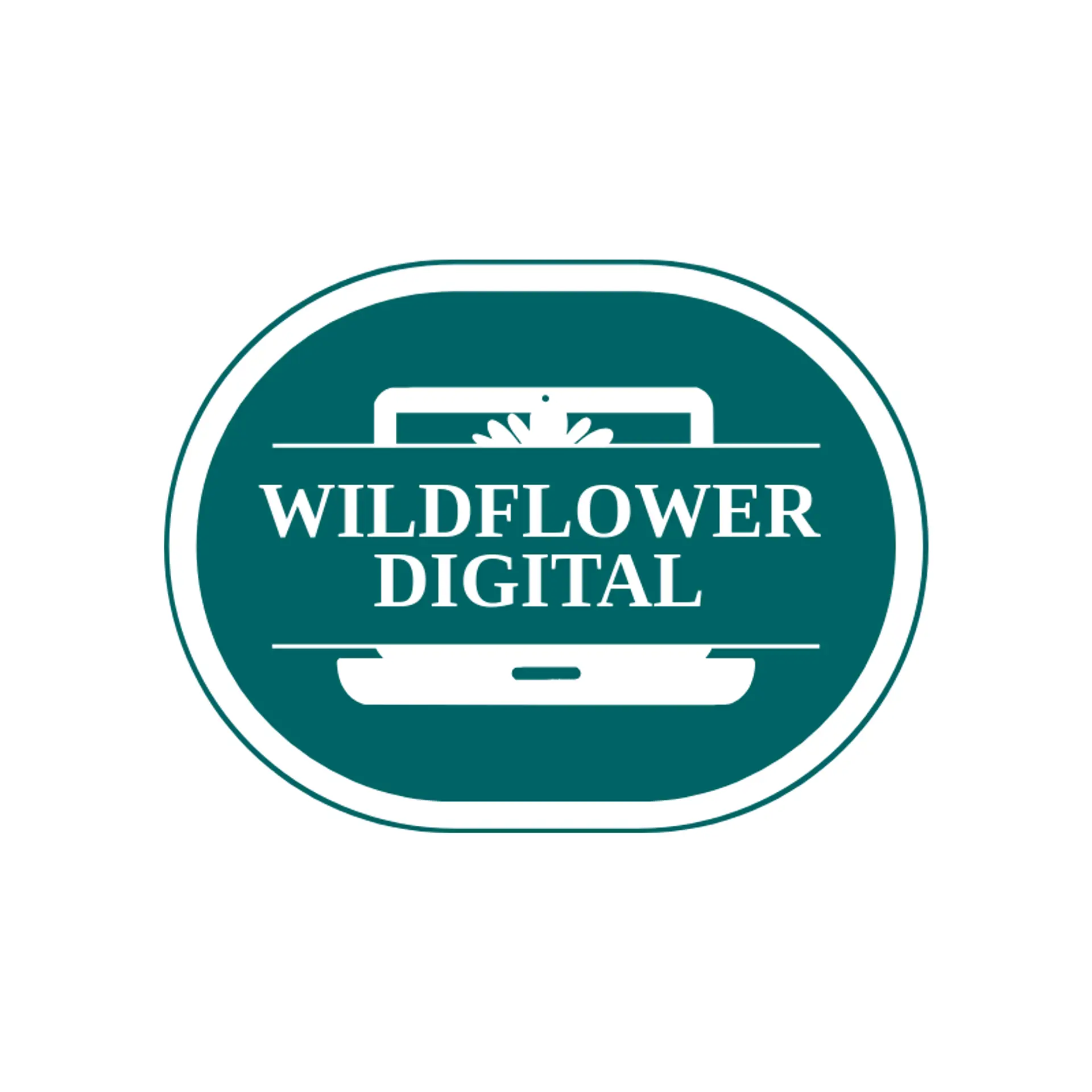 Wildflower Digital logo for laptop
