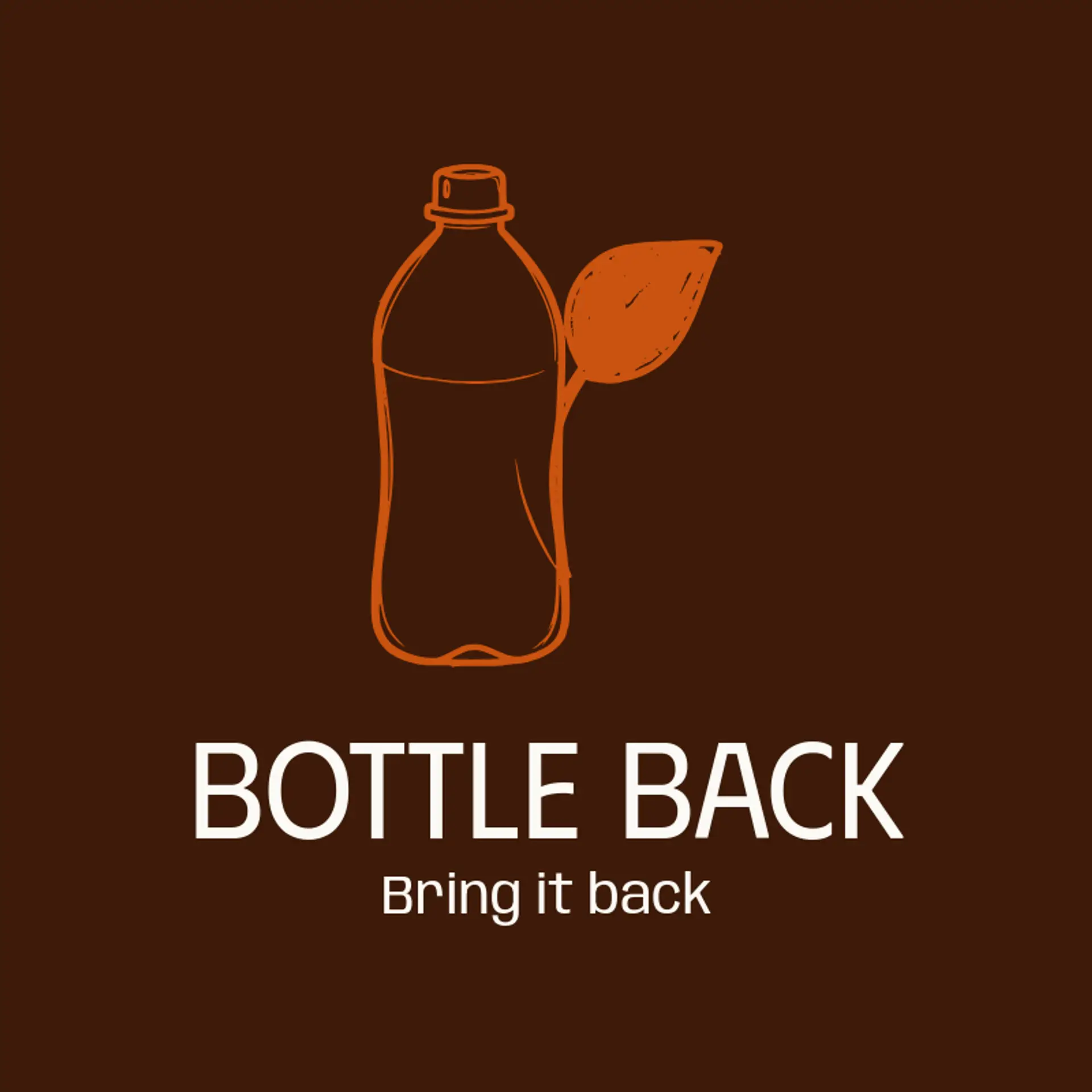Bottle Back logo for recycling