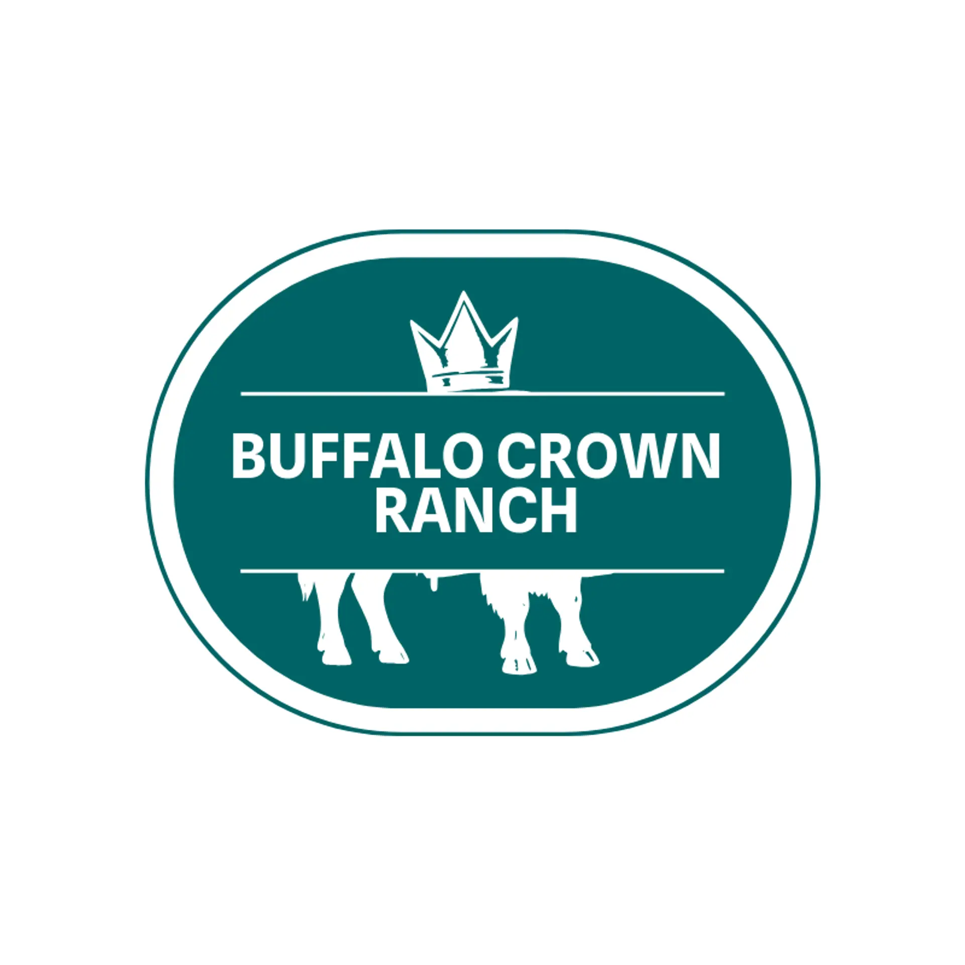 Buffalo Crown Ranch logo for buffalo