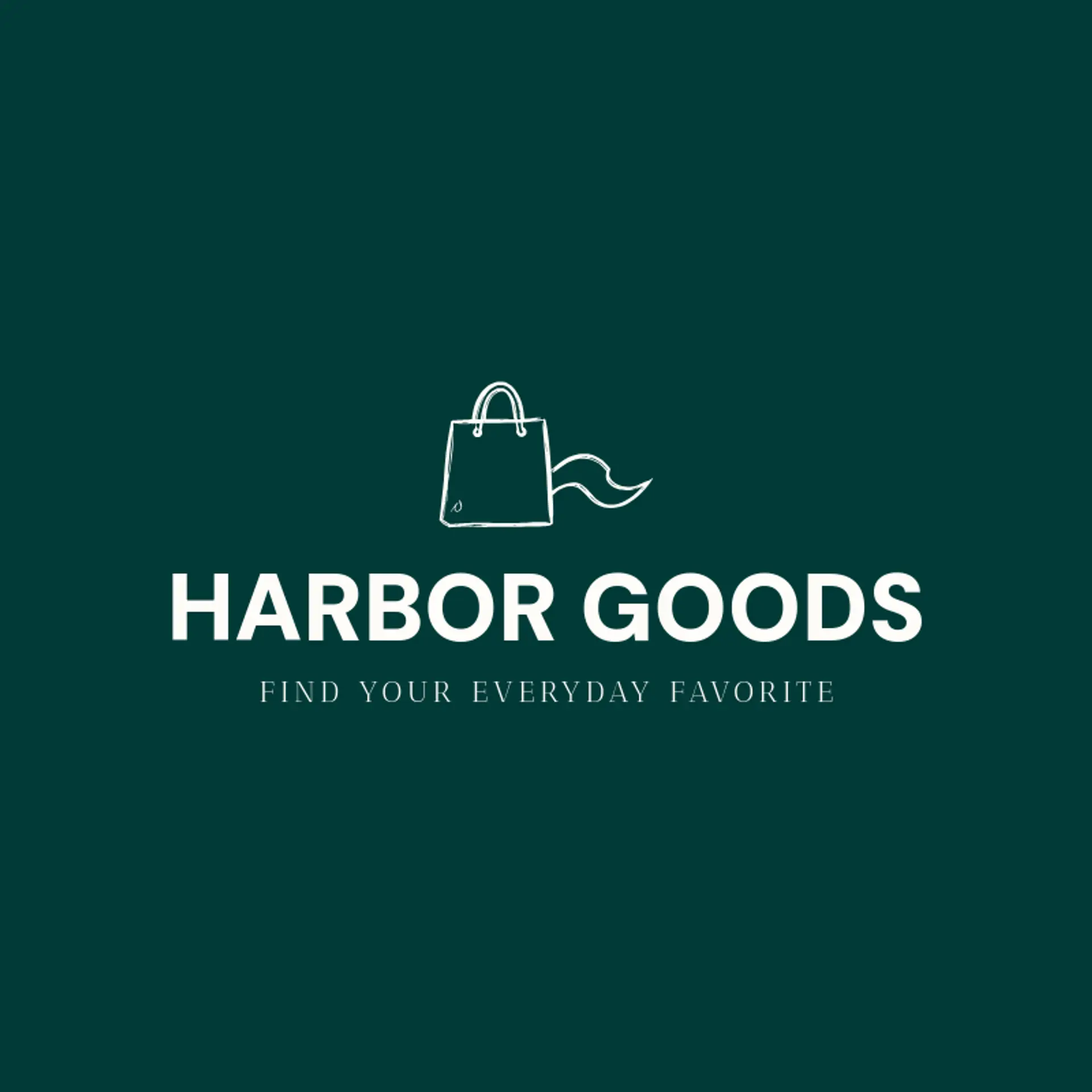 Harbor Goods logo for store