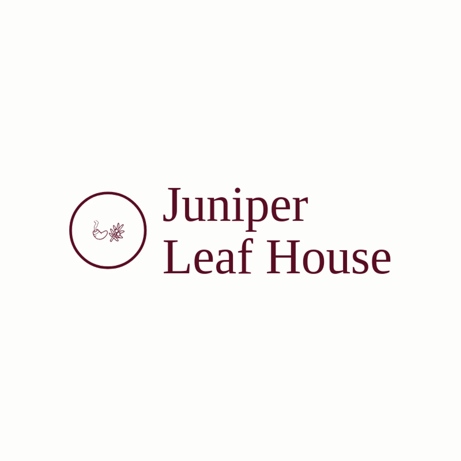 Juniper Leaf House logo for cigar