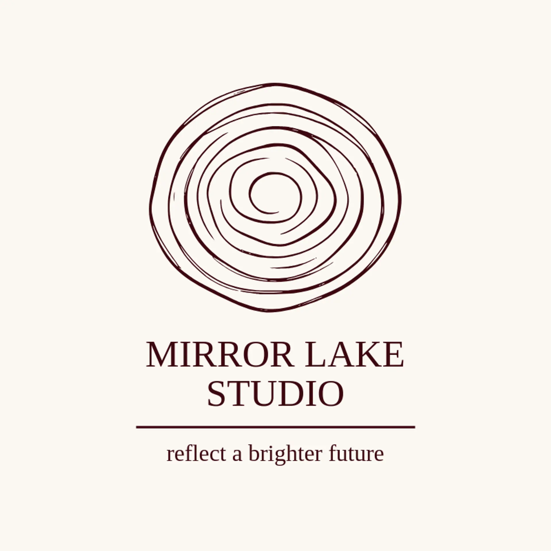 Mirror Lake Studio logo for symmetry