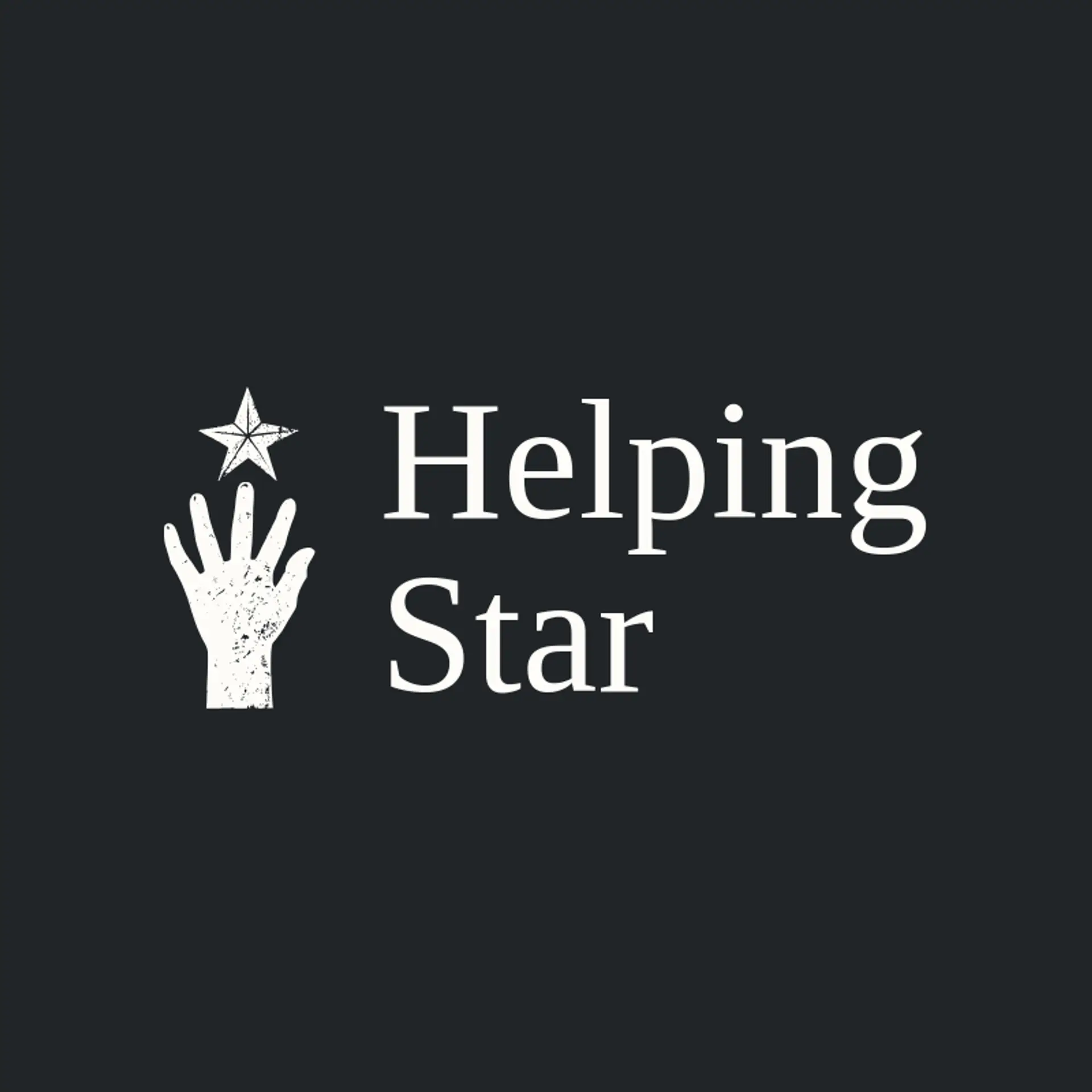 Helping Star logo for volunteer