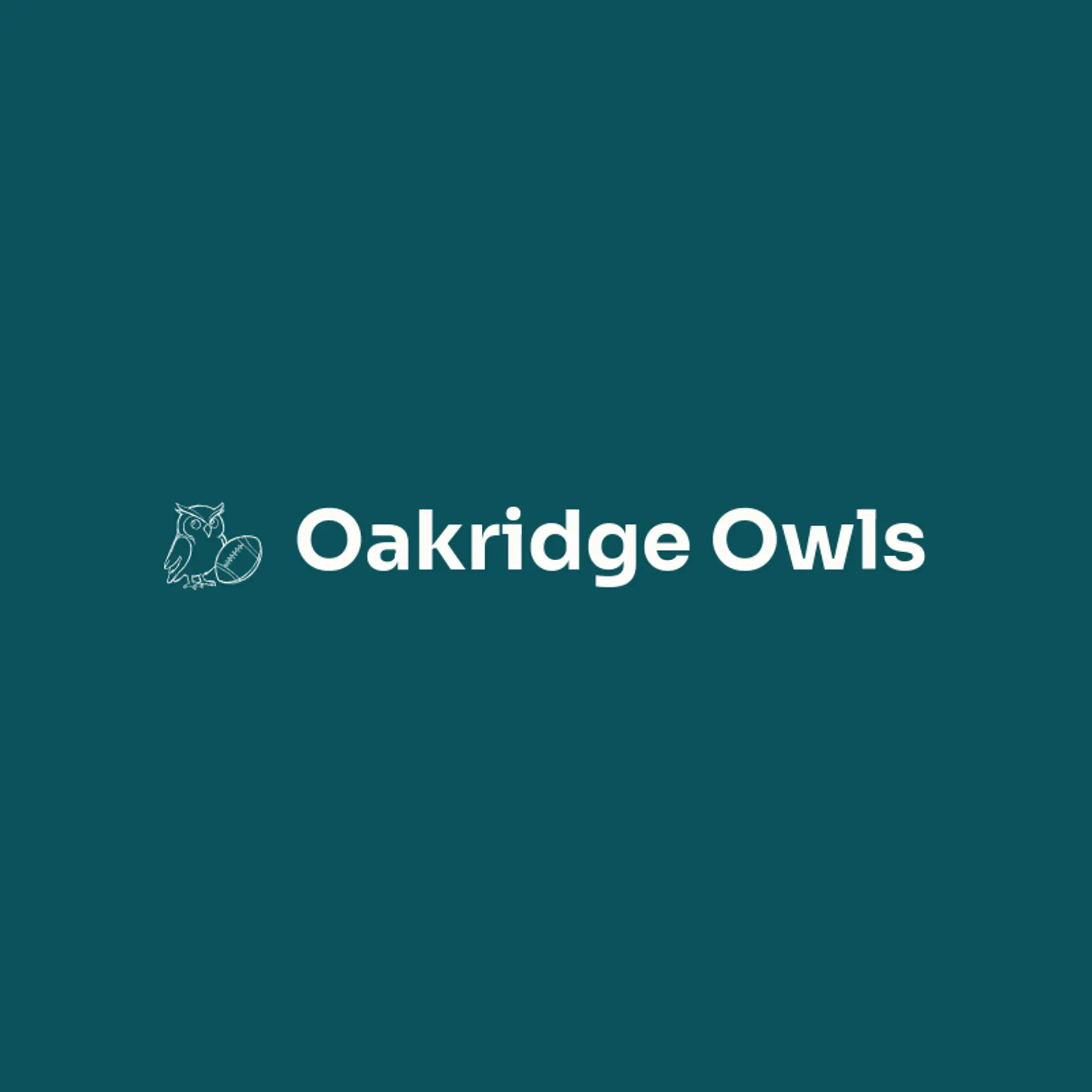 Oakridge Owls logo for football team
