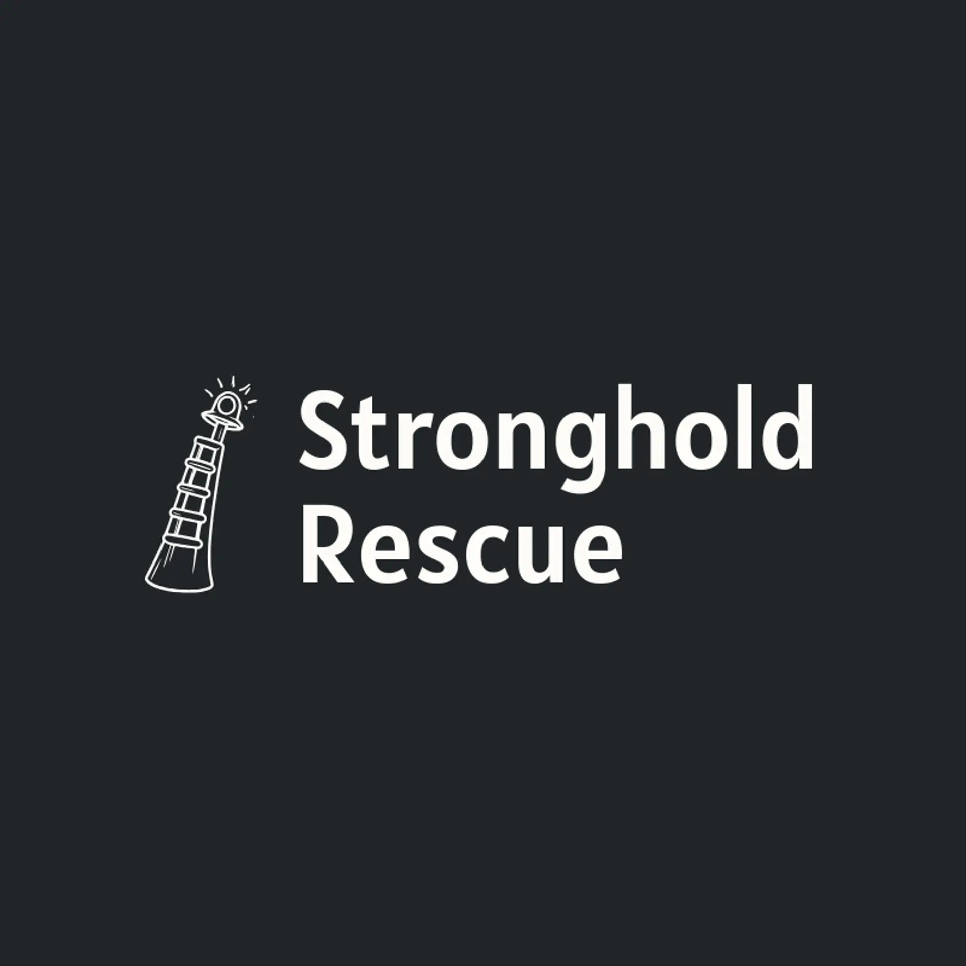Stronghold Rescue logo for firefighter