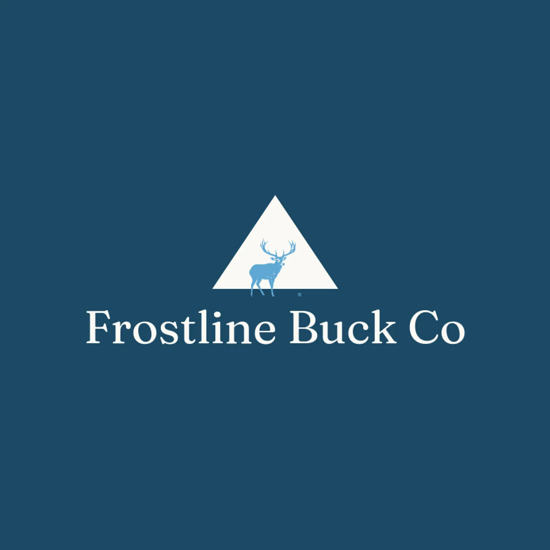 Frostline Buck Co logo for buck