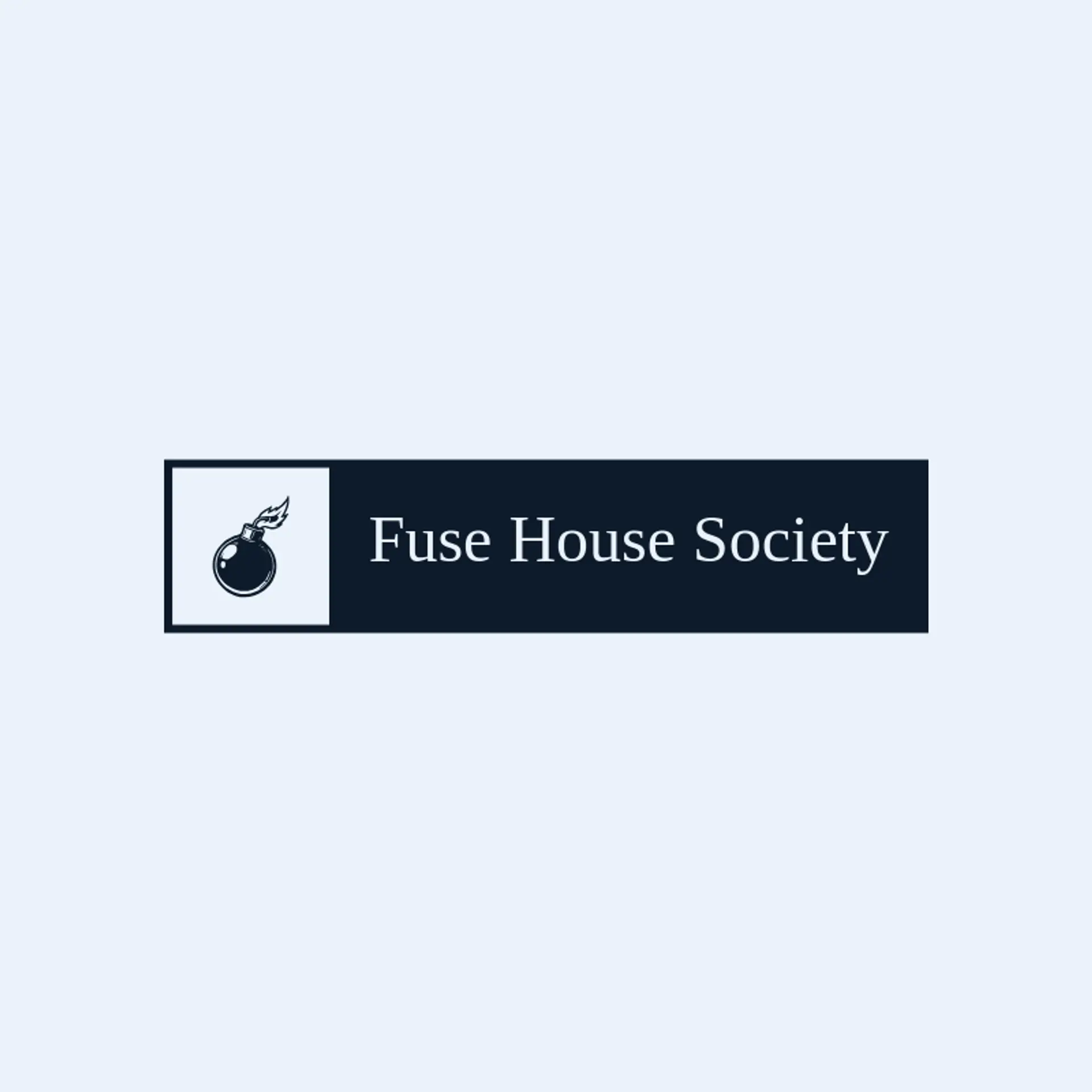 Fuse House Society logo for bomb