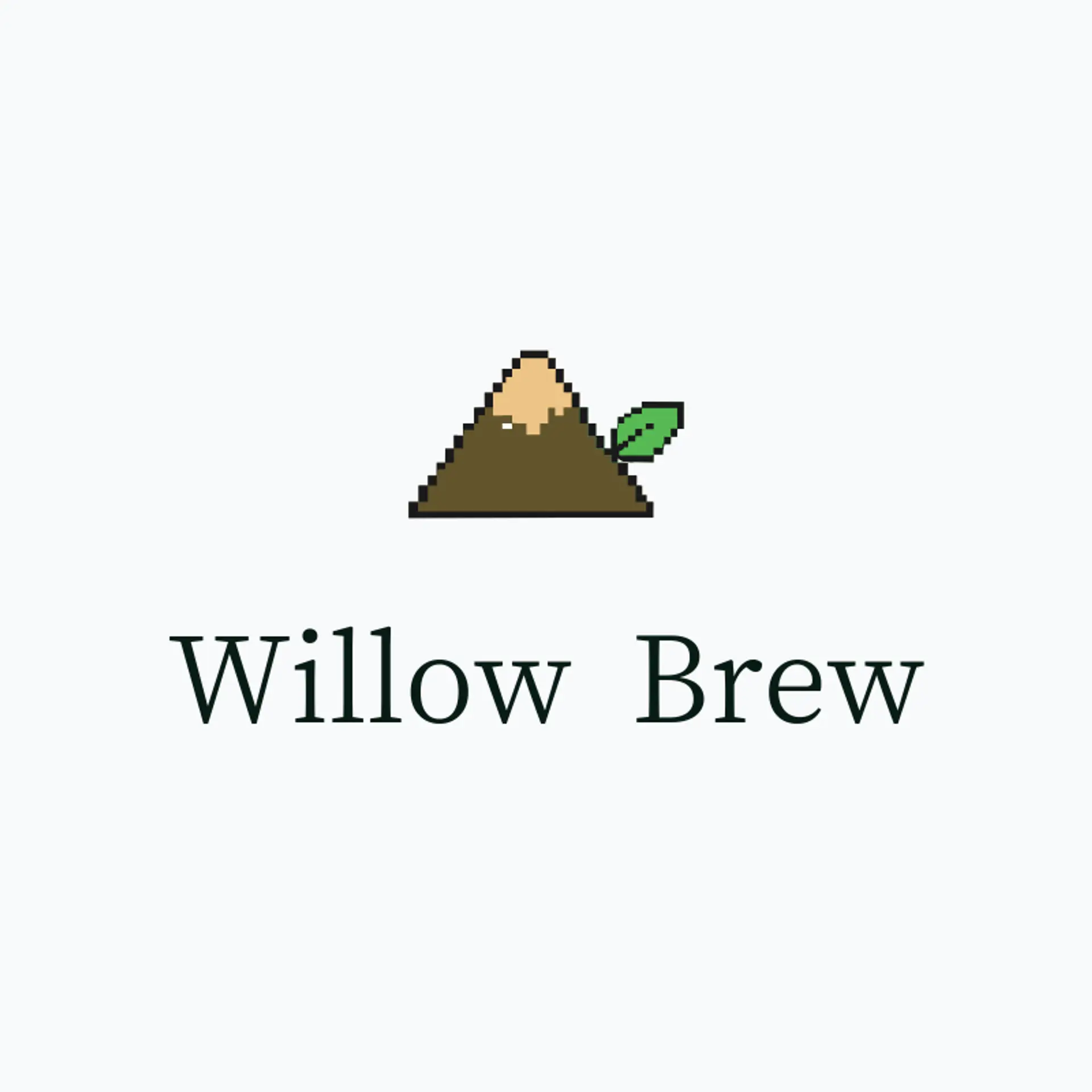 Willow Brew logo for tea