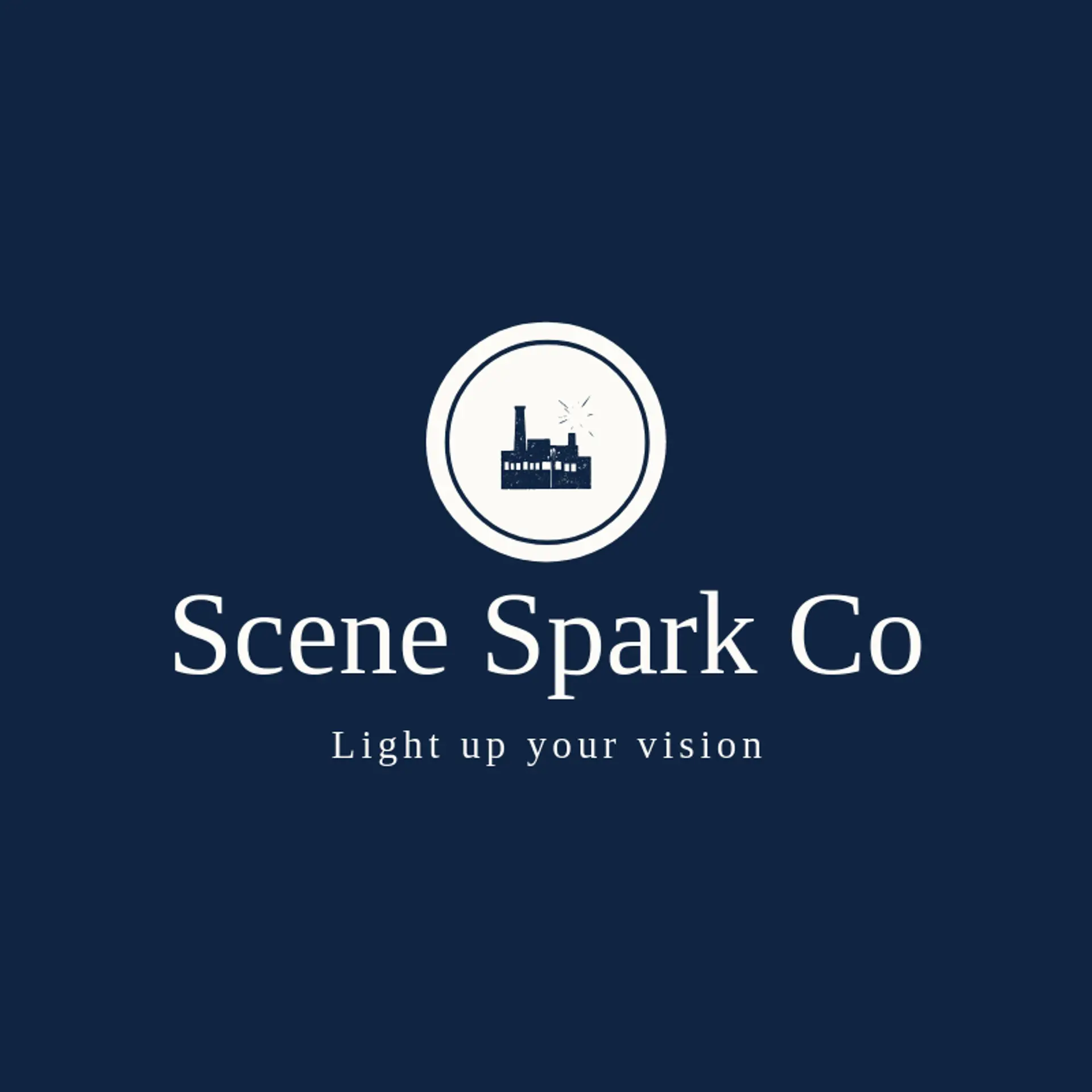 Scene Spark Co logo for production